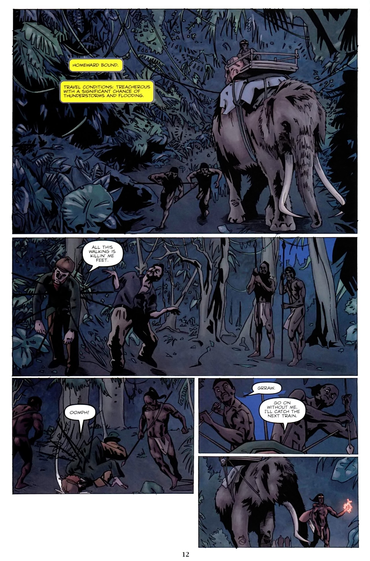Read online The Mummy: The Rise and Fall of Xango's Ax comic -  Issue #3 - 14