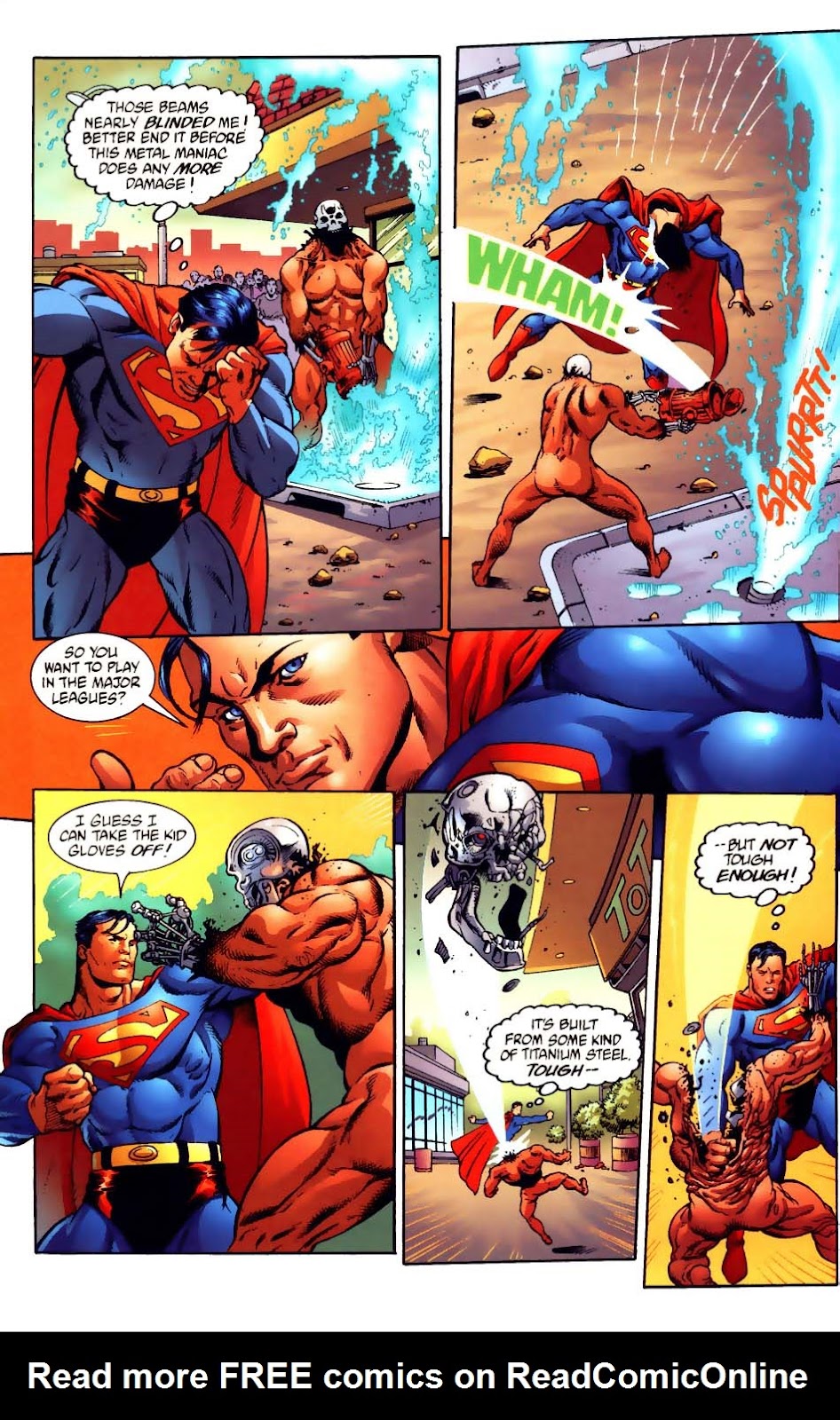 Superman vs. The Terminator: Death to the Future #1 - Read Superman vs. The  Terminator: Death to the Future Issue #1 Page 9