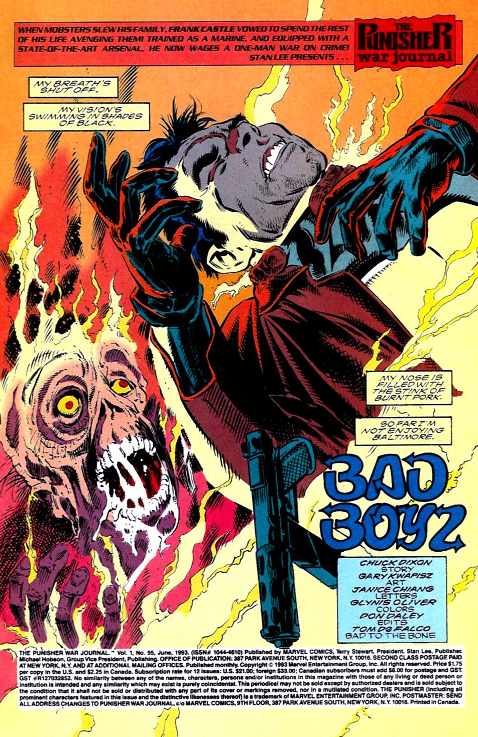 Read online The Punisher War Journal comic -  Issue #55 - 2