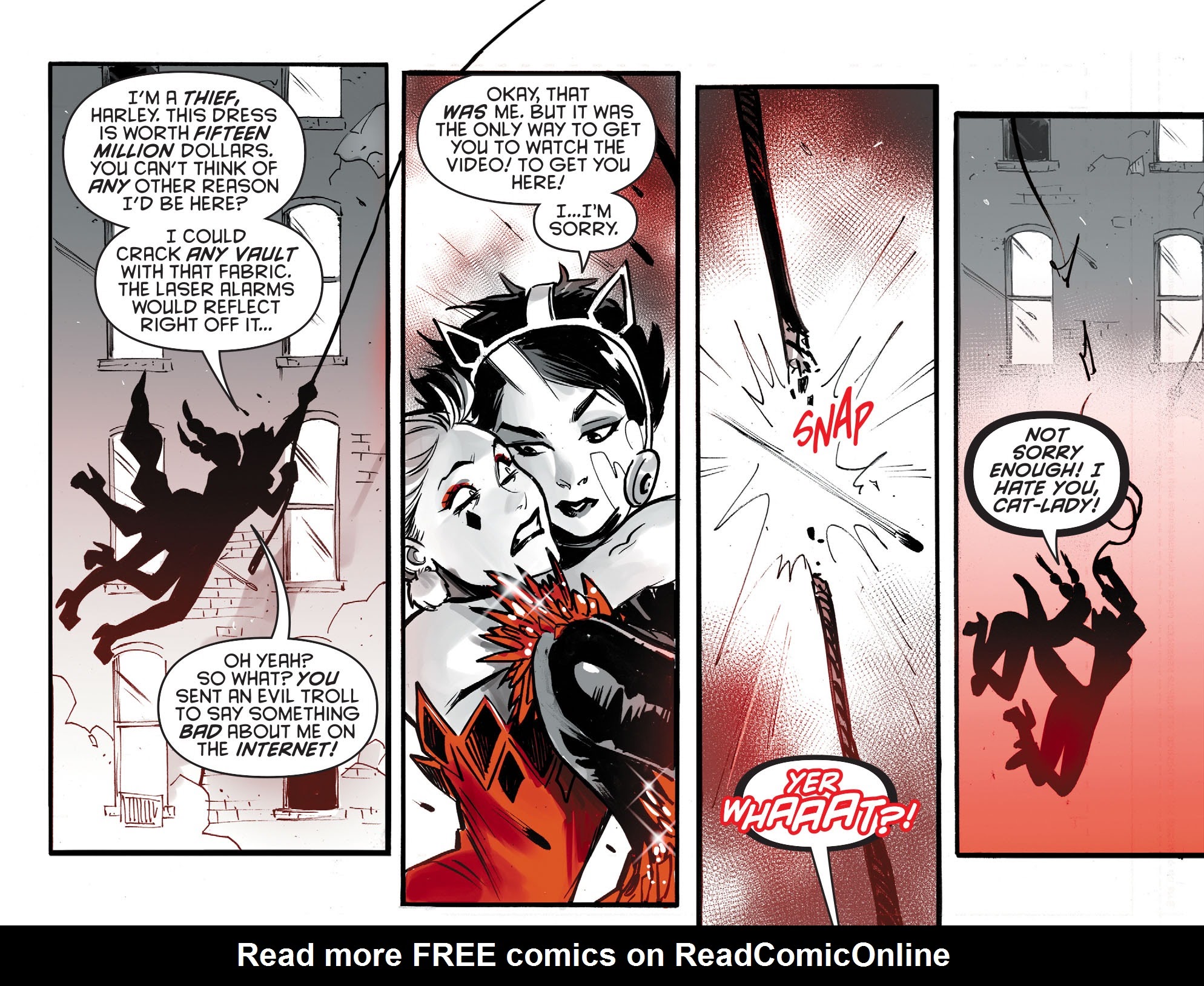 Read online Harley Quinn Black   White   Red comic -  Issue #2 - 21