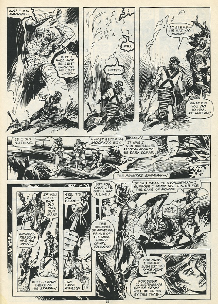 Read online The Savage Sword Of Conan comic -  Issue #197 - 57