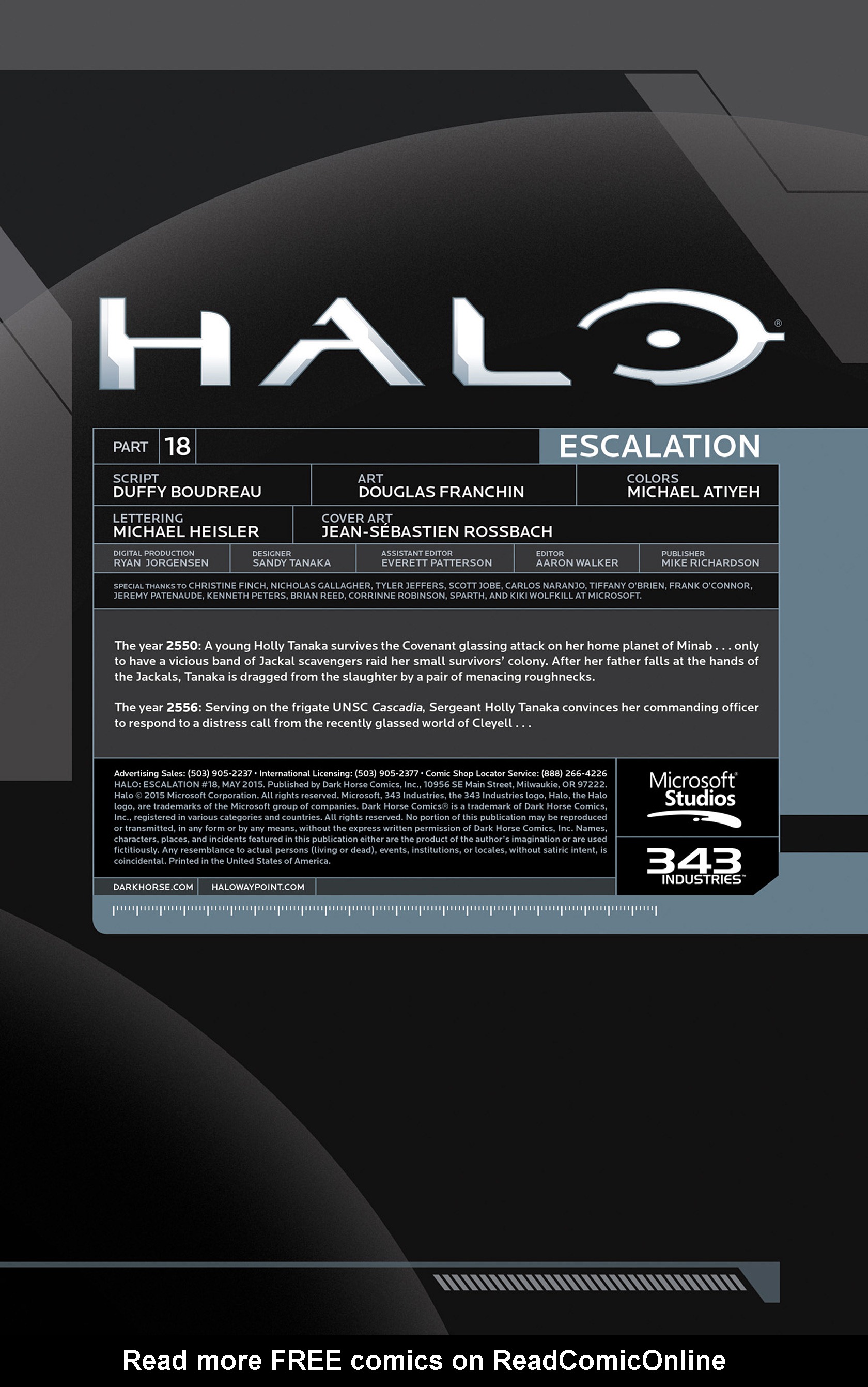 Read online Halo: Escalation comic -  Issue #18 - 2