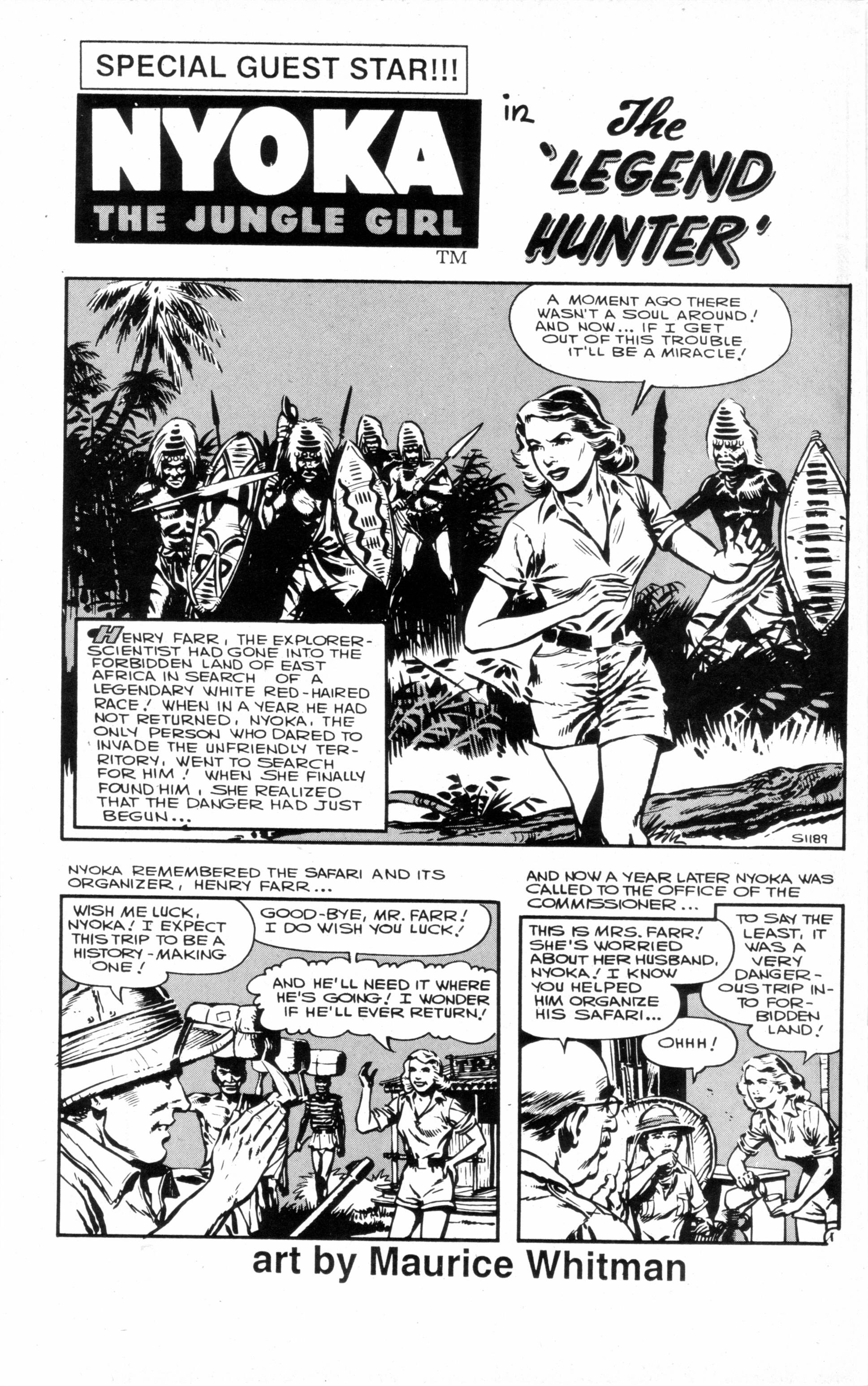 Read online Jungle Girls (1988) comic -  Issue #6 - 31