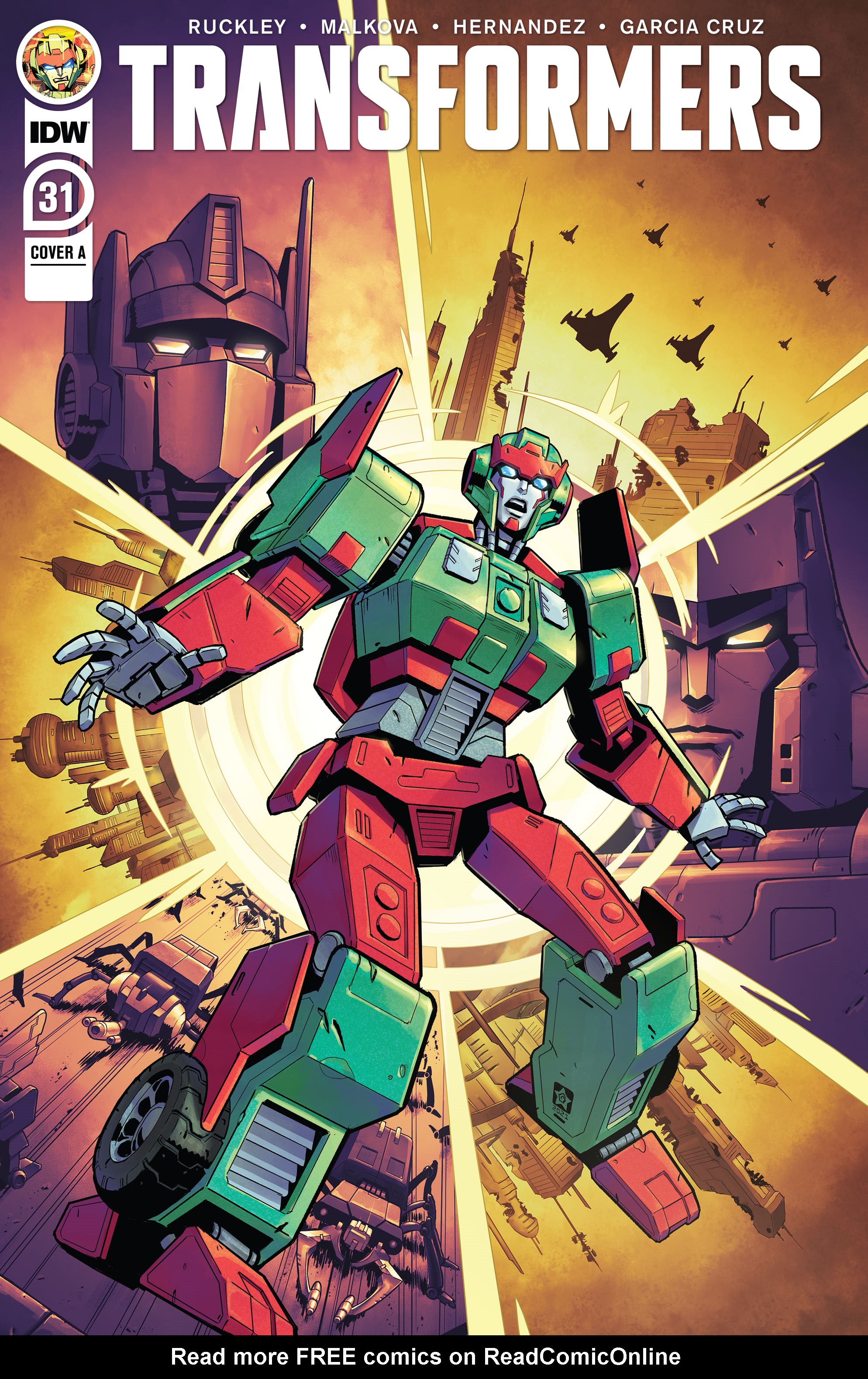 Read online Transformers (2019) comic -  Issue #31 - 1