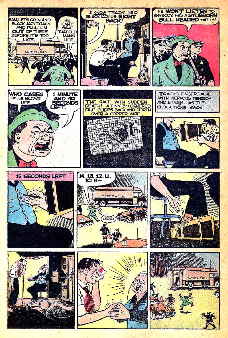 Read online Dick Tracy comic -  Issue #91 - 16