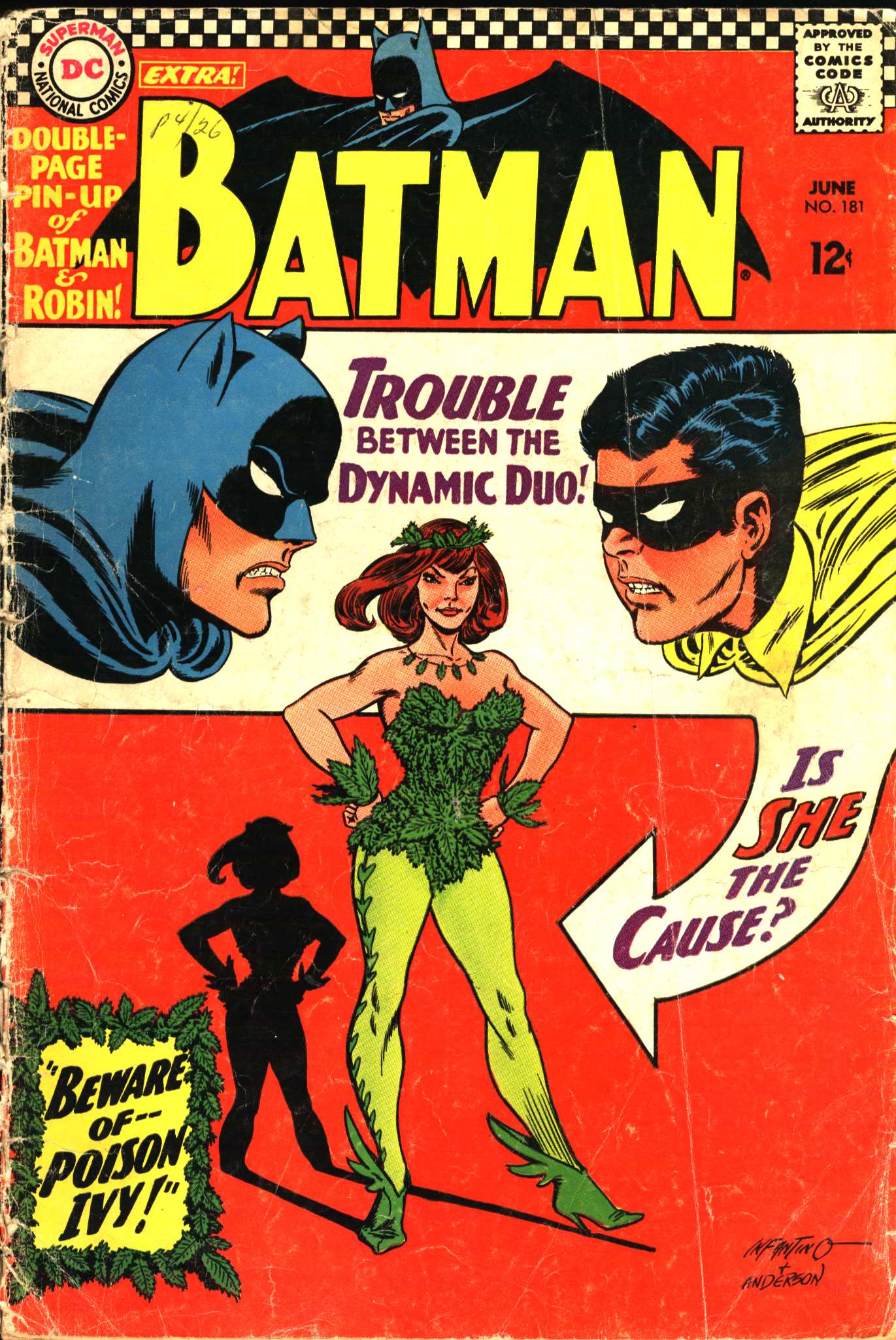 Read online Batman (1940) comic -  Issue #181 - 1