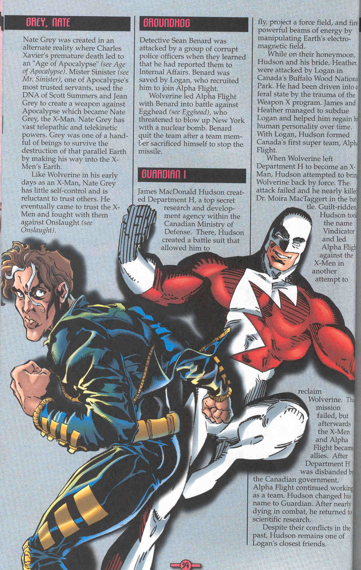 Read online Wolverine Encyclopedia comic -  Issue #1 - 38