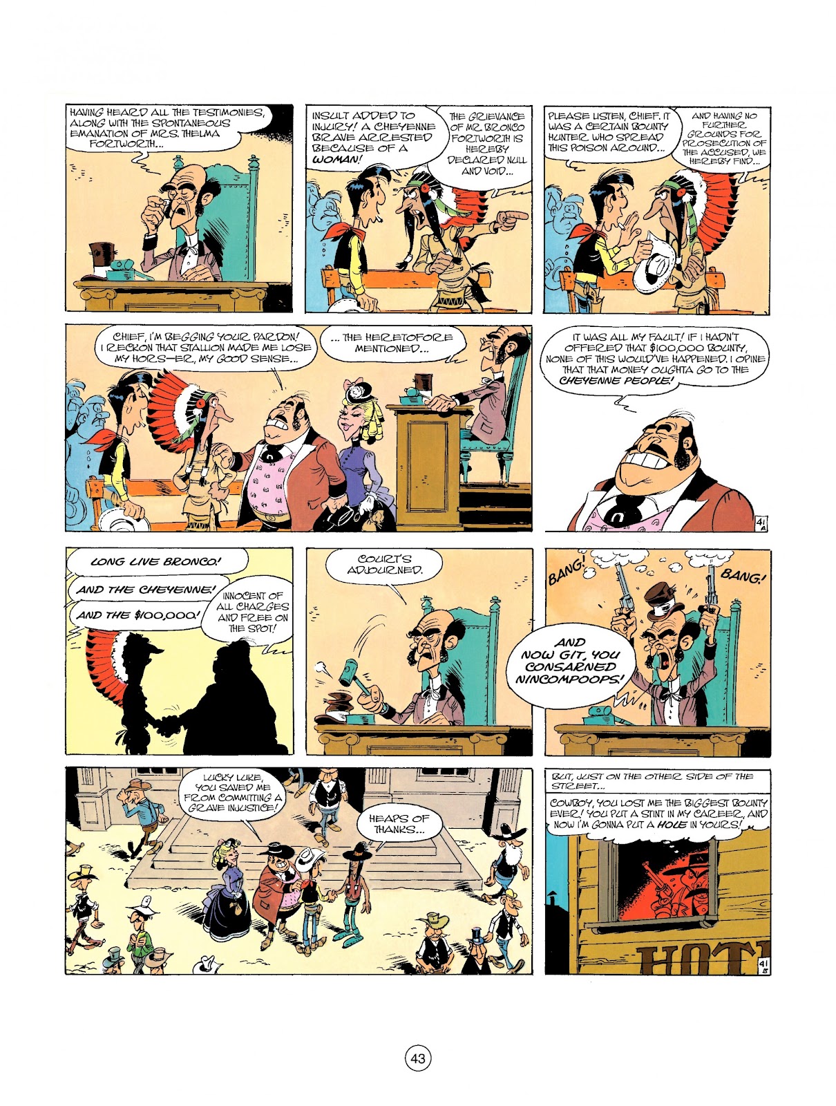 A Lucky Luke Adventure issue 26 - Page 43