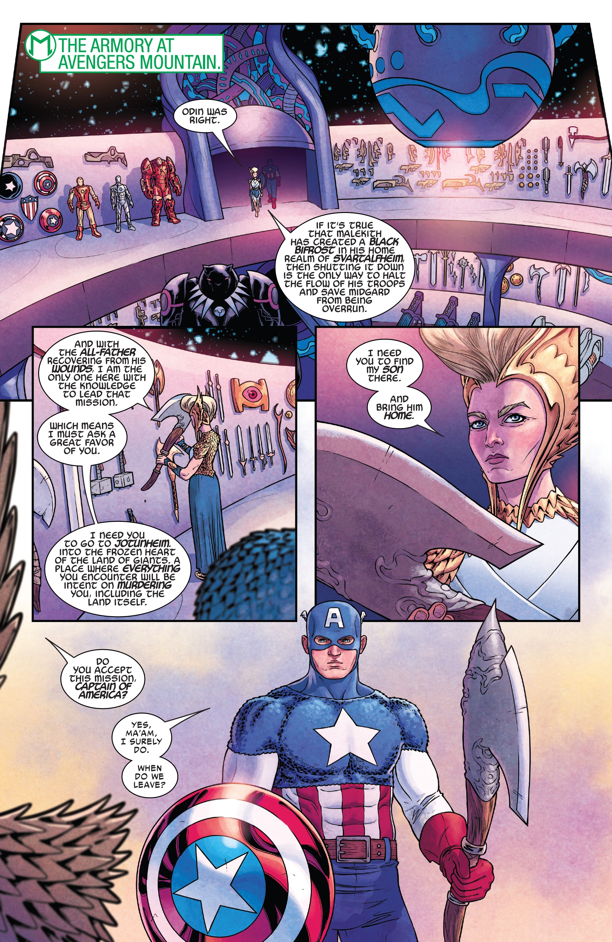 Read online War of the Realms comic -  Issue #3 - 4