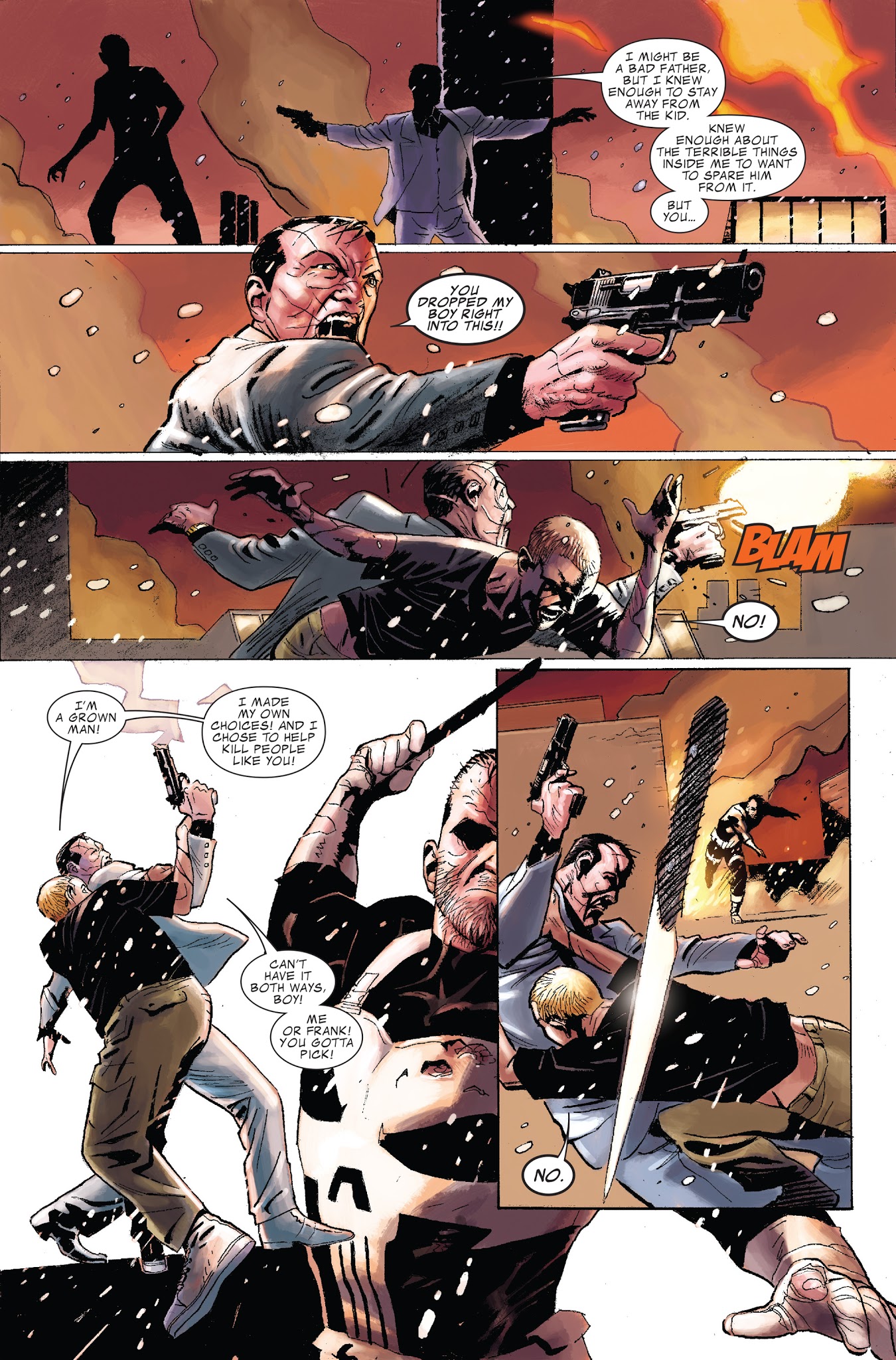 Read online Punisher: In The Blood comic -  Issue #5 - 9