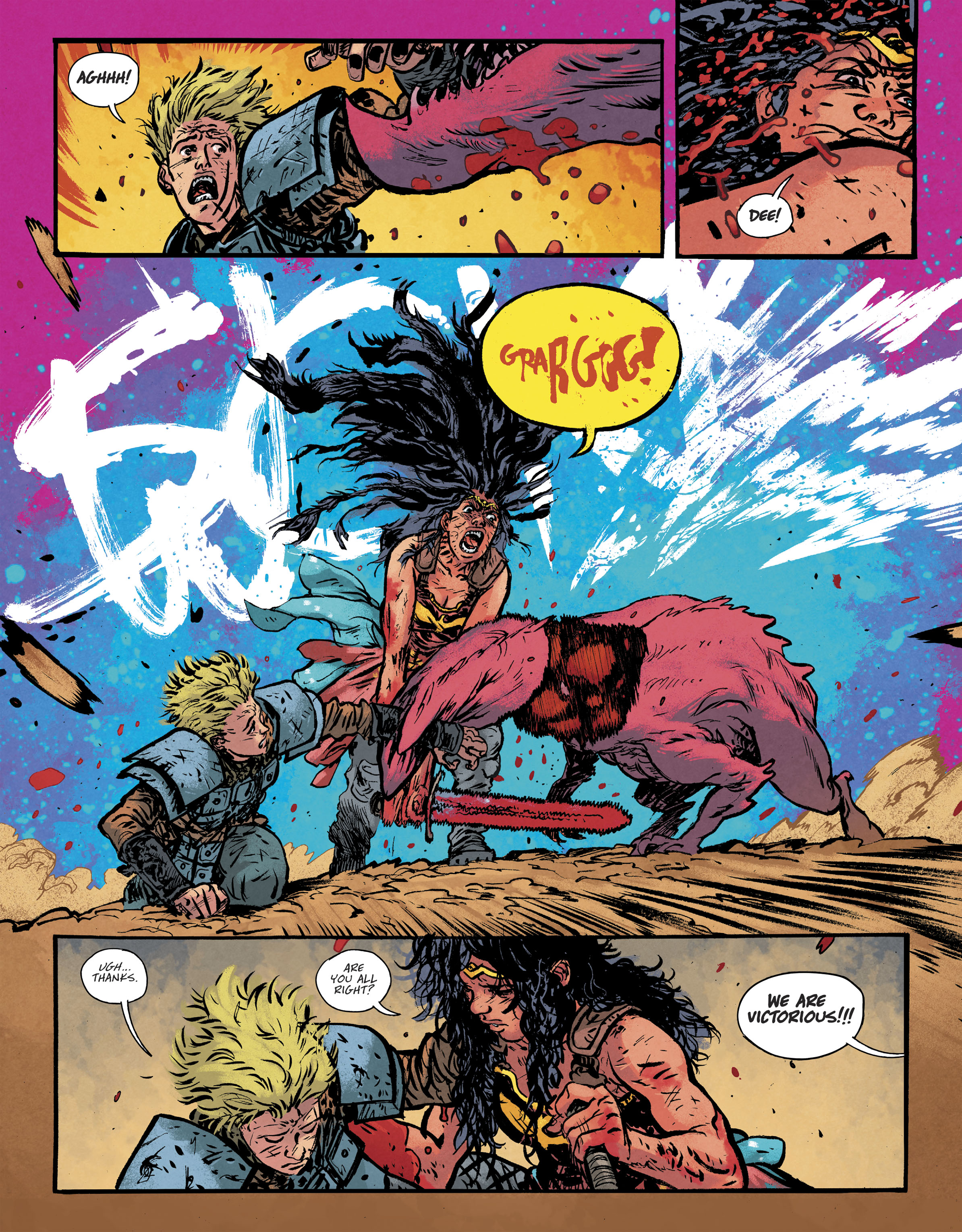 Read online Wonder Woman: Dead Earth comic -  Issue #1 - 37