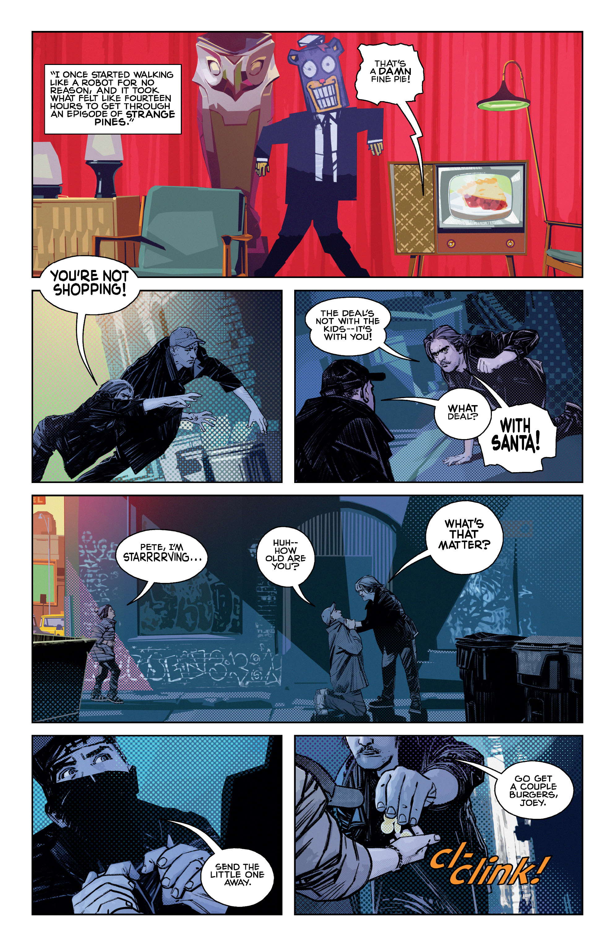 Read online Hazel and Cha Cha Save Christmas: Tales from the Umbrella Academy comic -  Issue # Full - 23