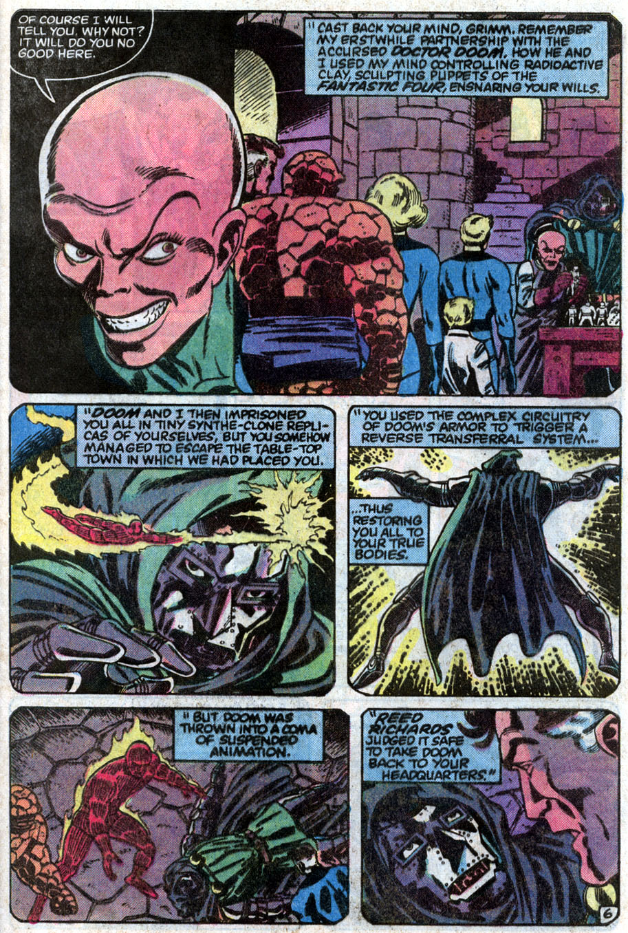 Read online The Thing comic -  Issue #6 - 7