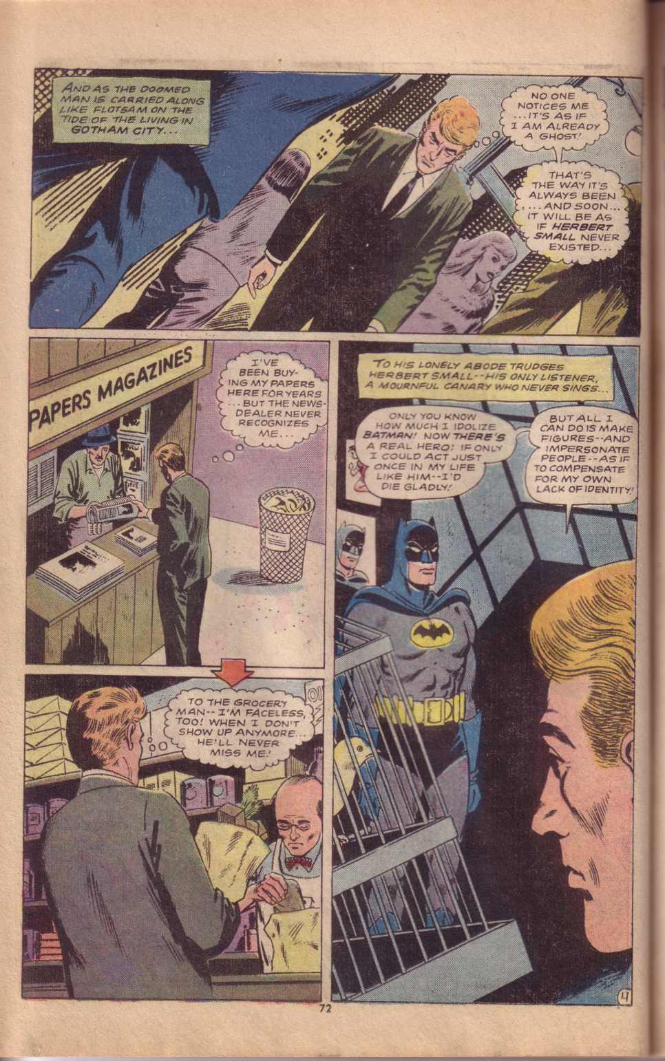 Read online Batman (1940) comic -  Issue #257 - 72