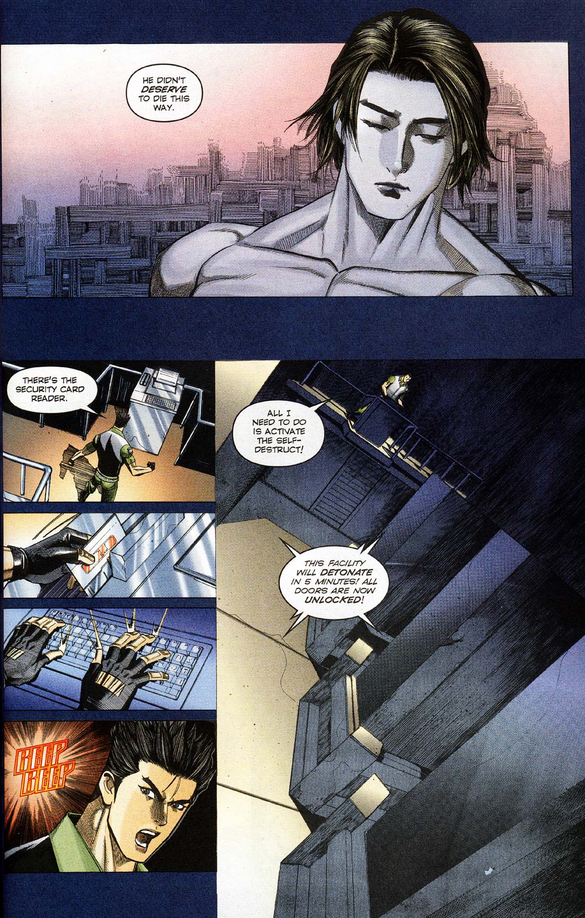 Read online Resident Evil Code: Veronica comic -  Issue #4 - 119