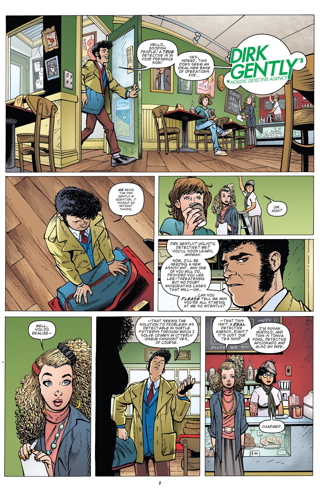 Dirk Gently's Holistic Detective Agency issue 1 - Page 10