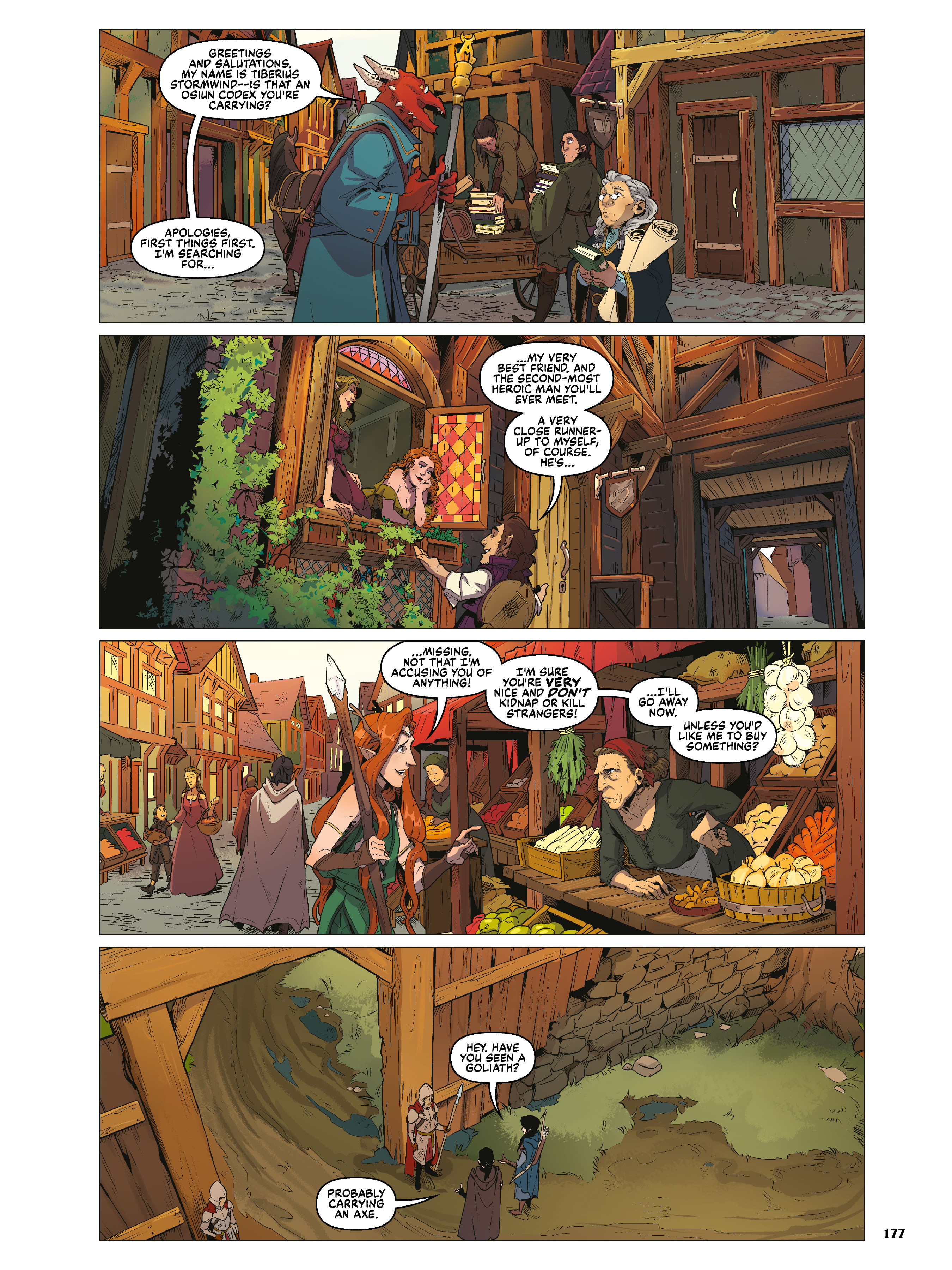 Read online Critical Role Vox Machina Origins comic -  Issue # (2019) _TPB Library Edition (Part 2) - 79