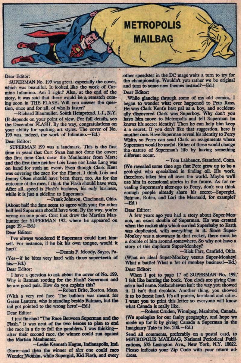 Read online Superman (1939) comic -  Issue #201 - 22