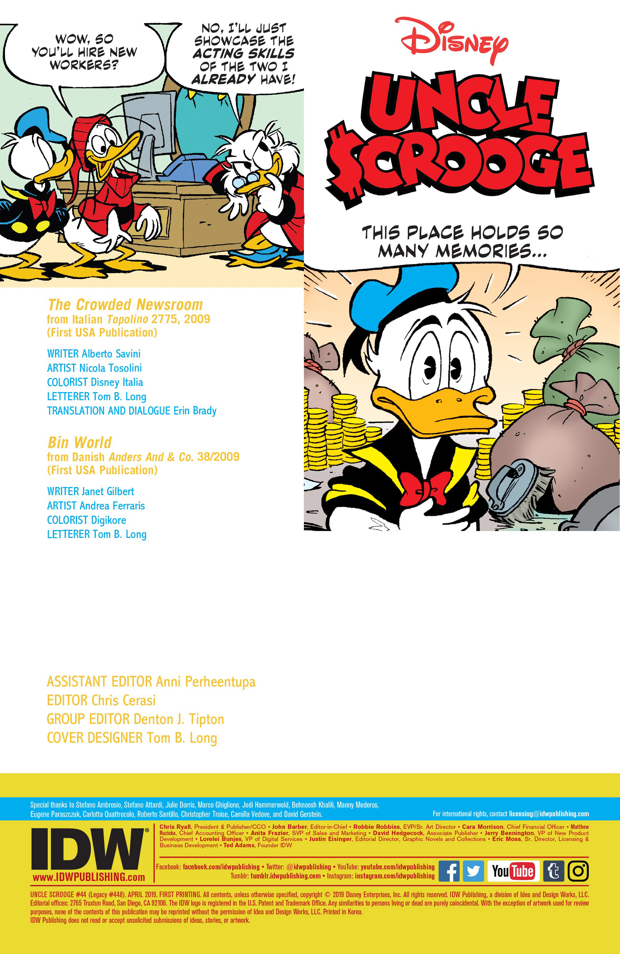 Read online Uncle Scrooge (2015) comic -  Issue #44 - 2