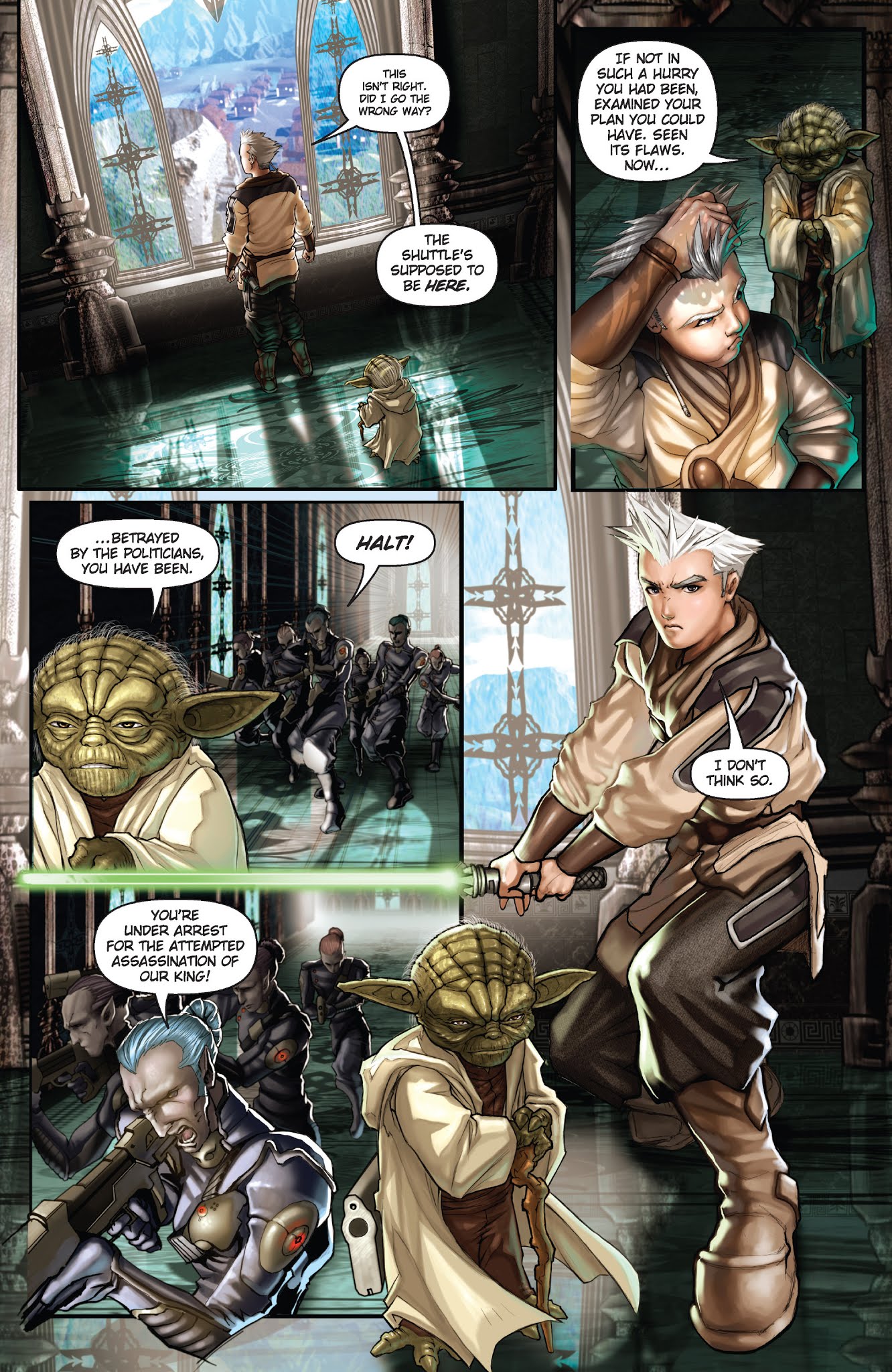 Read online Star Wars: Jedi comic -  Issue # Issue Yoda - 32