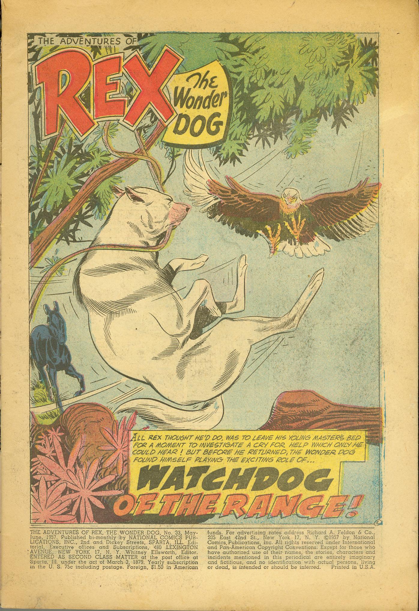Read online The Adventures of Rex the Wonder Dog comic -  Issue #33 - 3