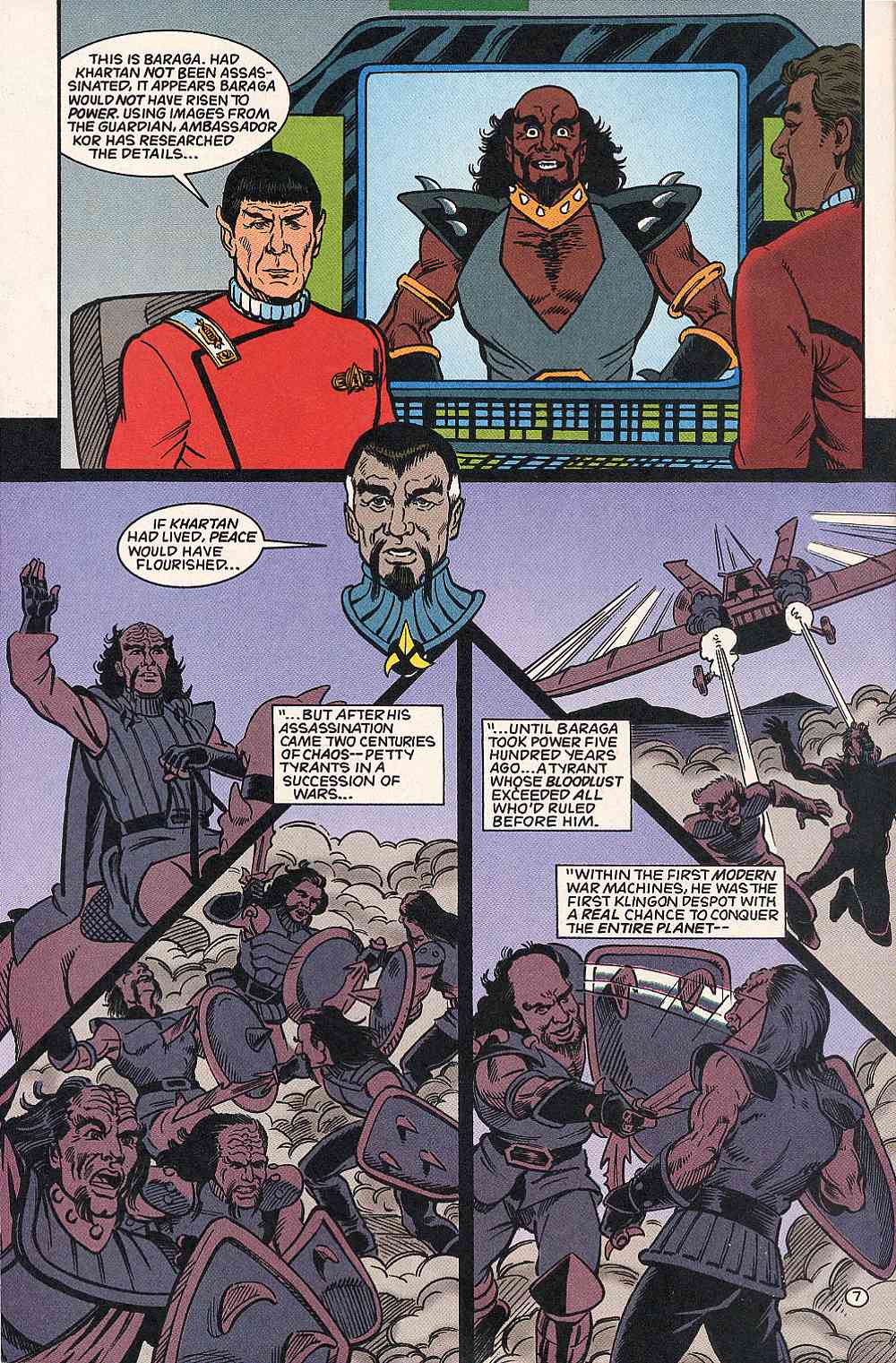 Read online Star Trek (1989) comic -  Issue #56 - 7
