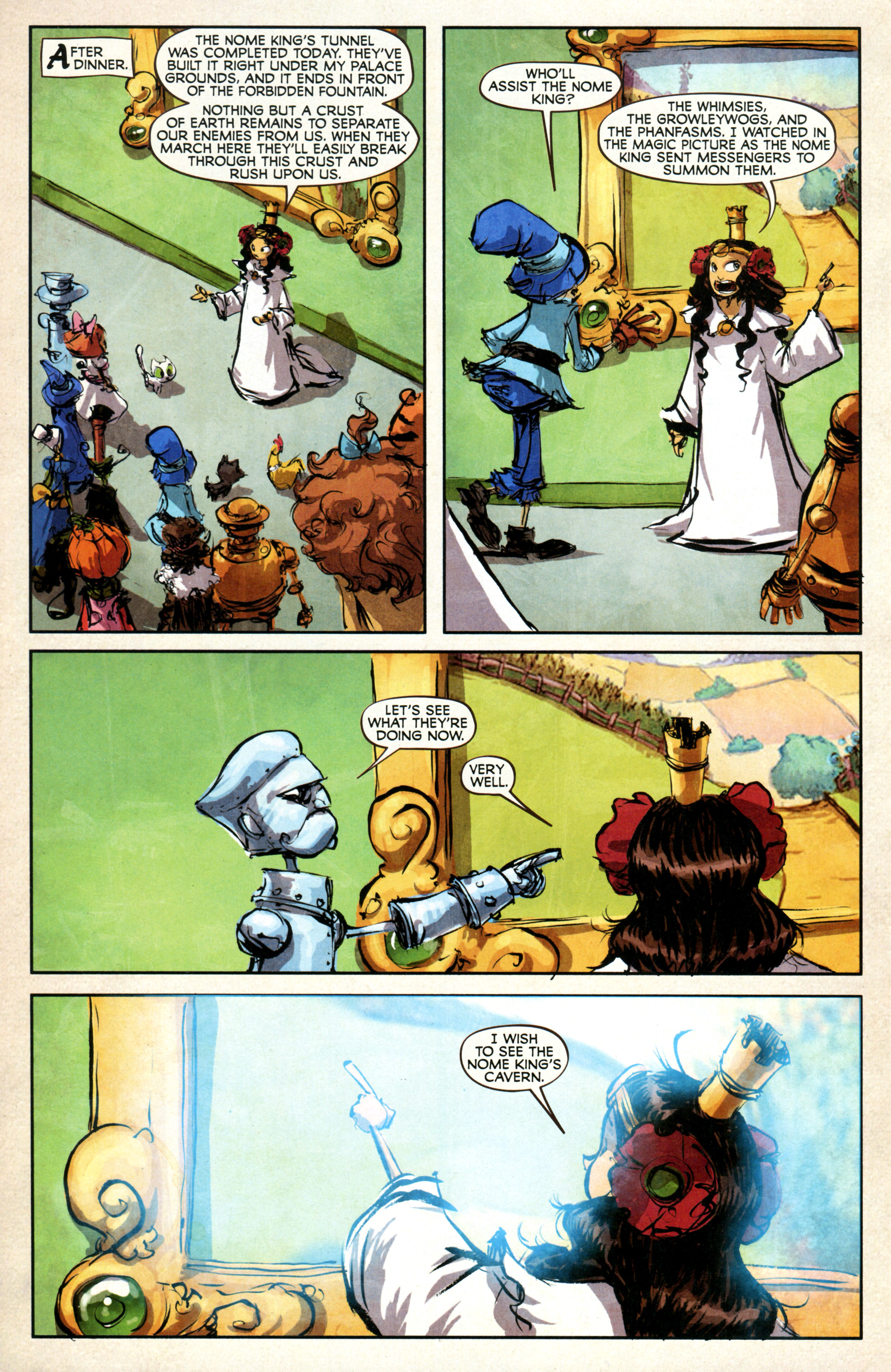 Read online The Emerald City of Oz comic -  Issue #5 - 6