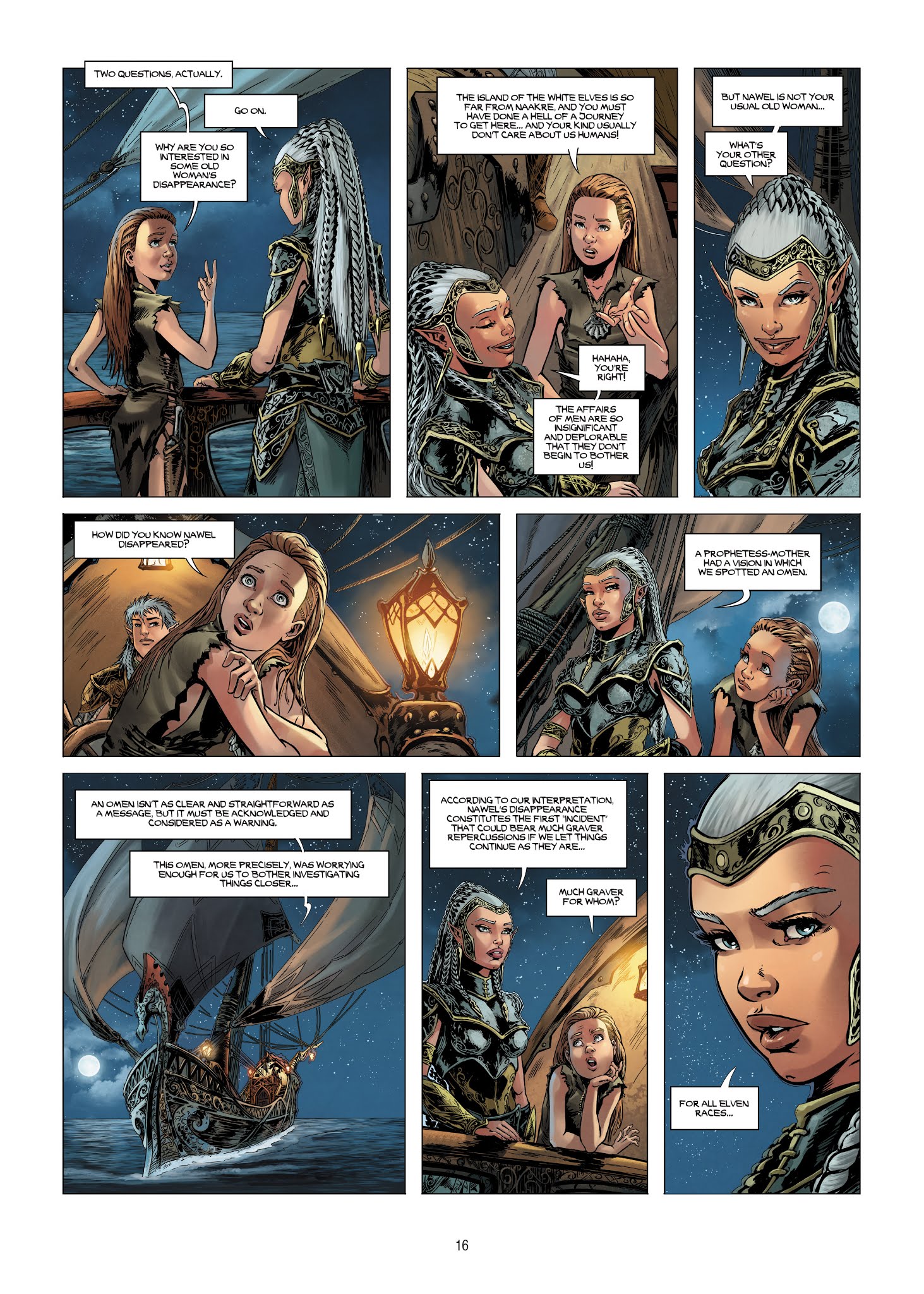 Read online Elves comic -  Issue #19 - 16