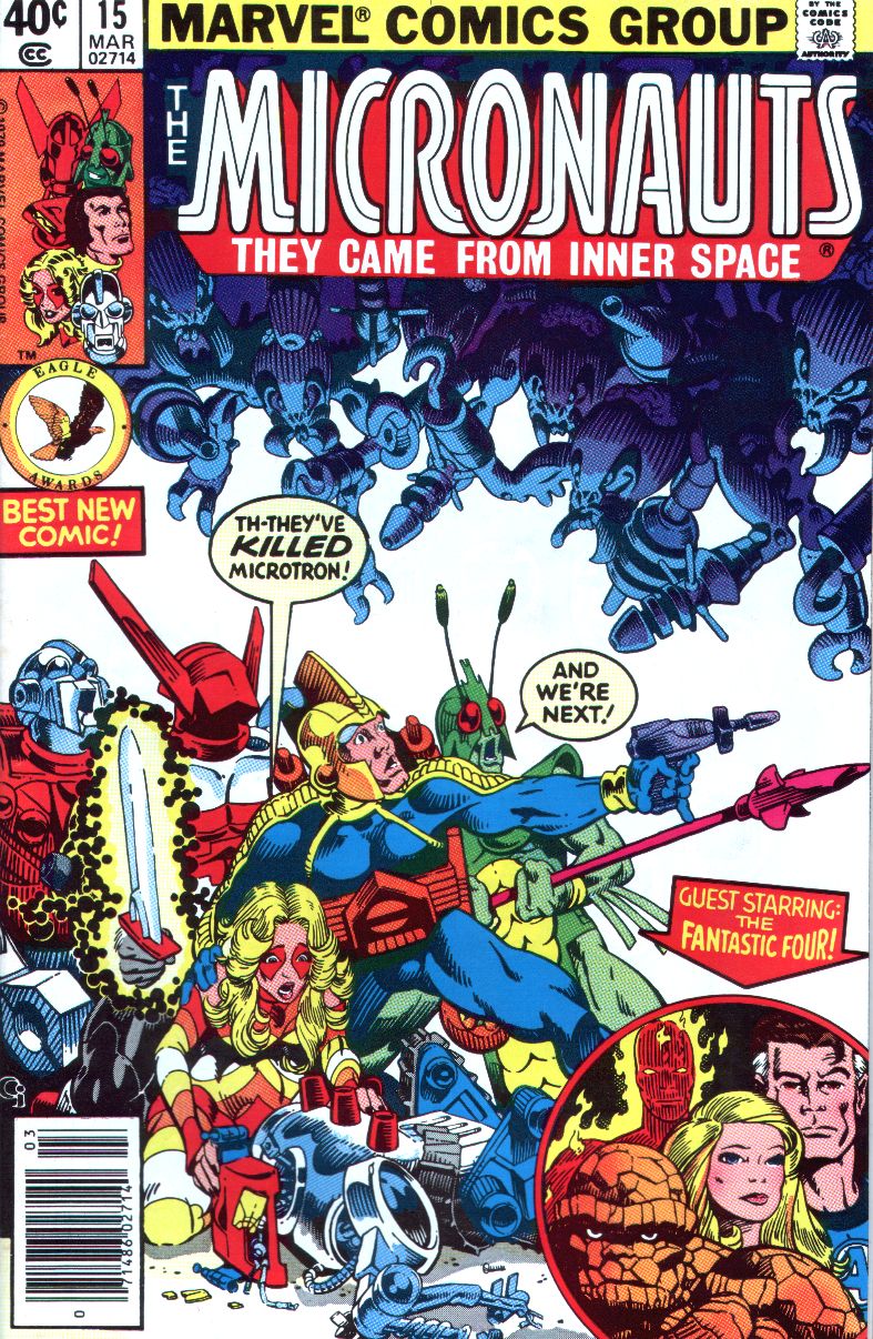 Read online Micronauts (1979) comic -  Issue #15 - 1