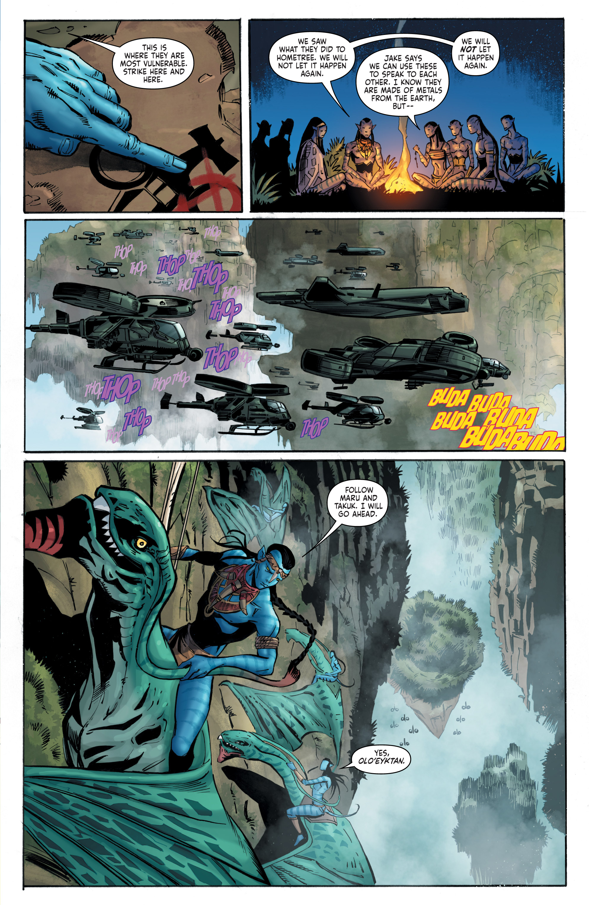 Read online Avatar: Tsu'tey's Path comic -  Issue #6 - 16