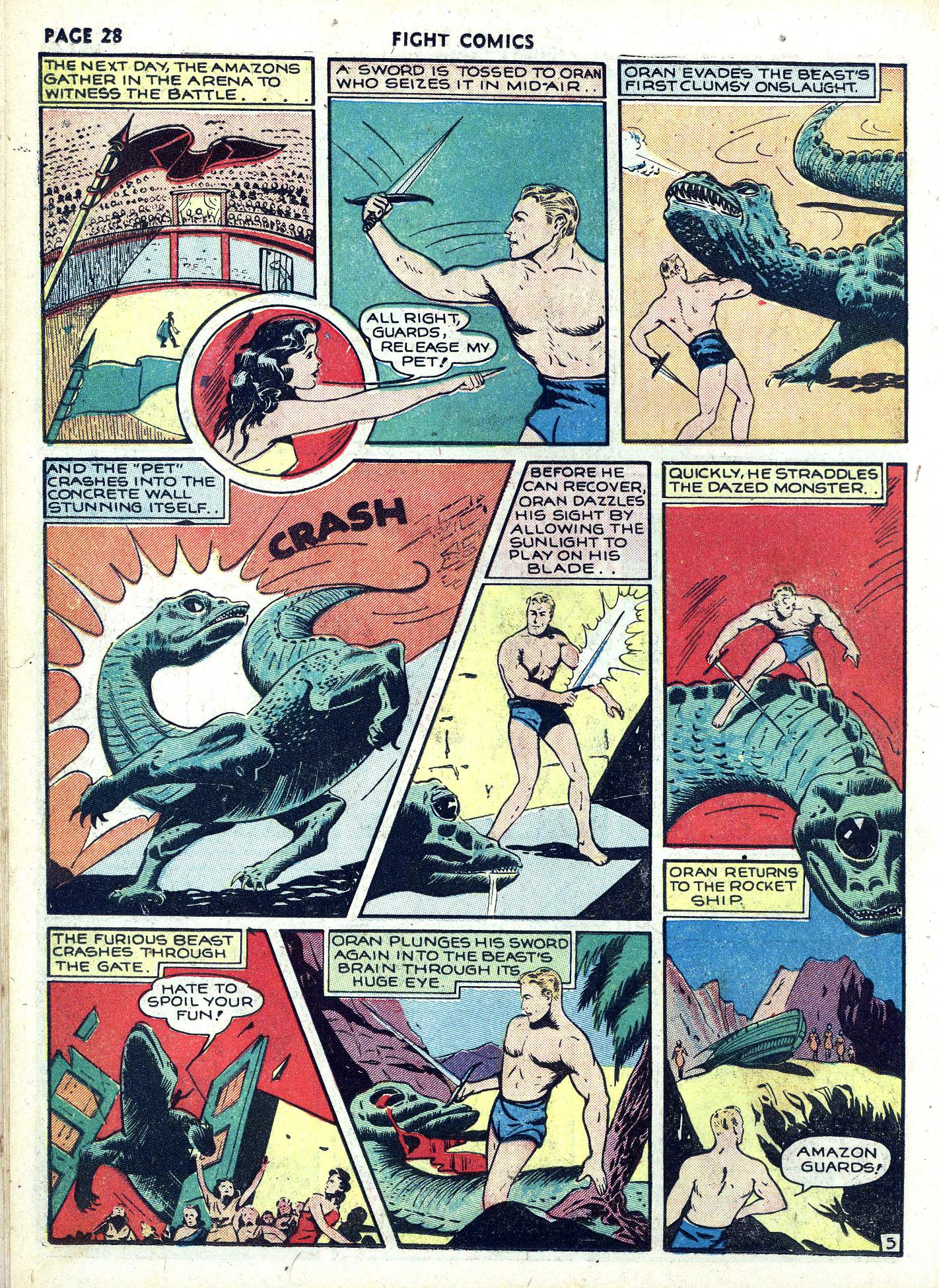 Read online Fight Comics comic -  Issue #10 - 30