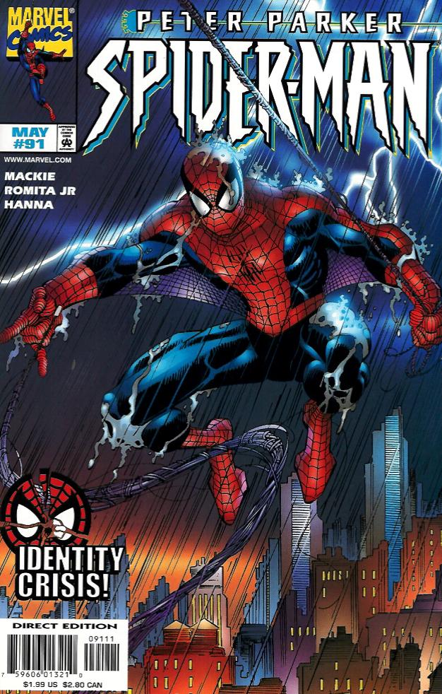 Read online Spider-Man (1990) comic -  Issue #91- Dusk Falls Over Manhattan - 1