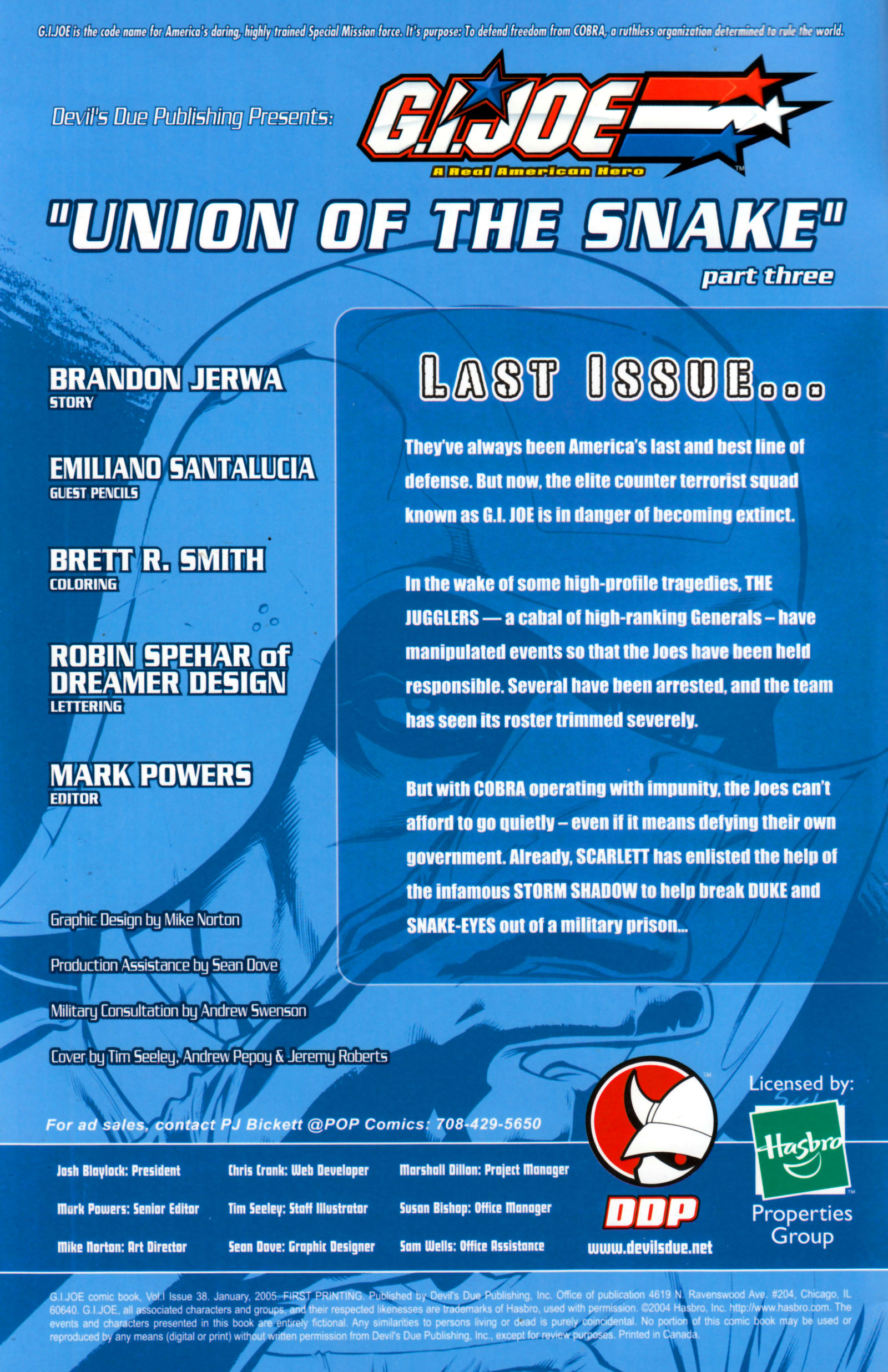 Read online G.I. Joe (2001) comic -  Issue #38 - 3