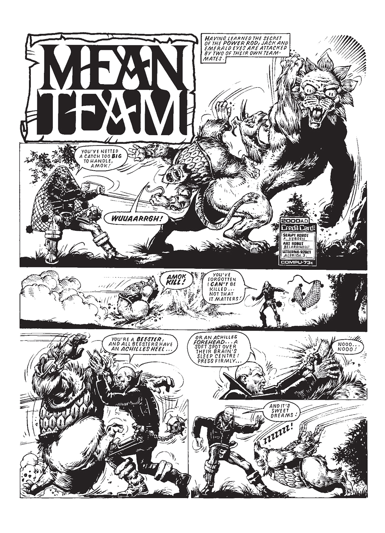 Read online Mean Team comic -  Issue # TPB - 134