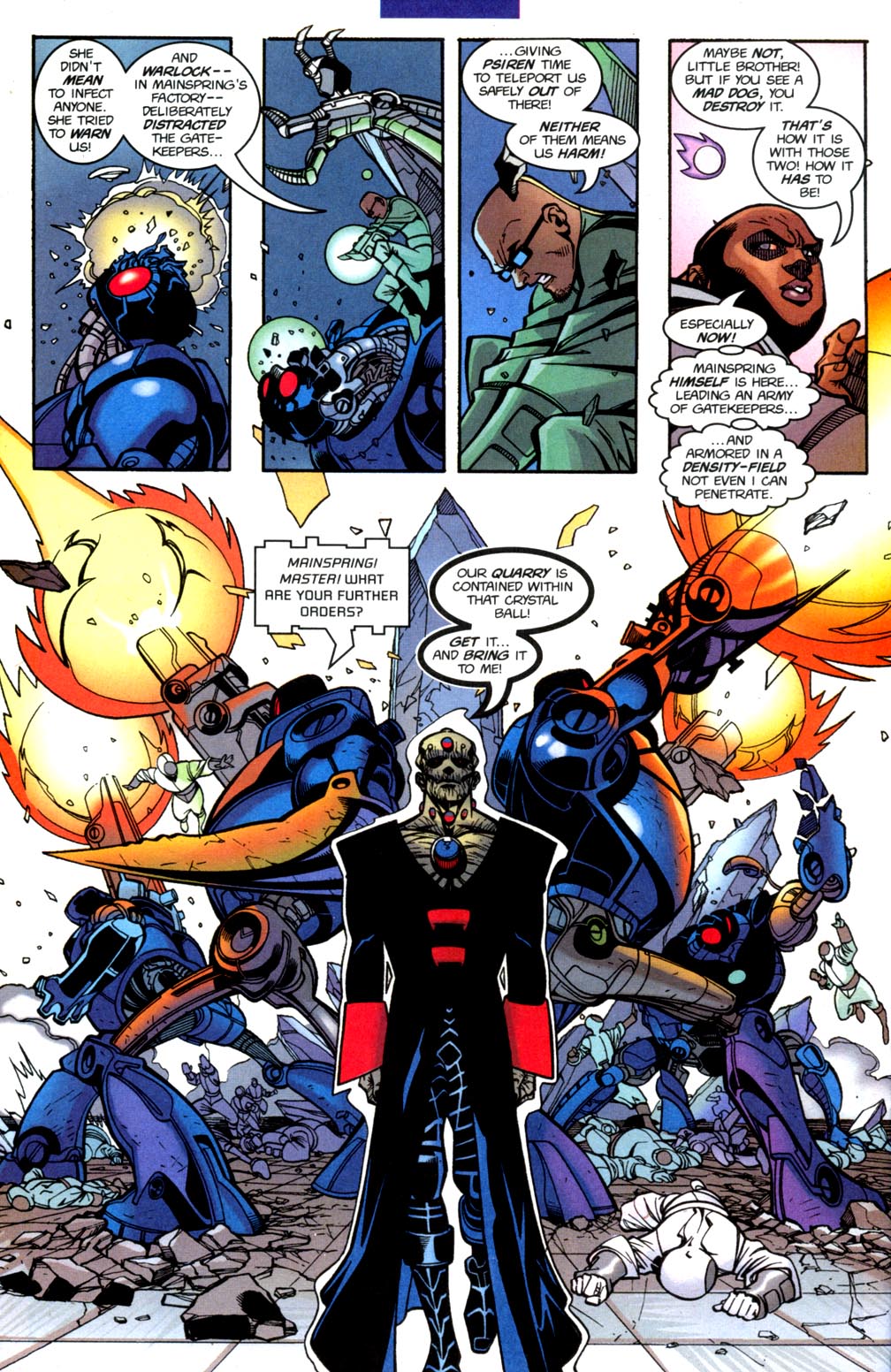 Read online Warlock (1999) comic -  Issue #3 - 14