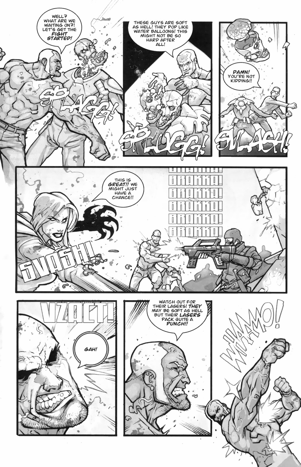 Read online Brit: Red White Black & Blue comic -  Issue # Full - 34