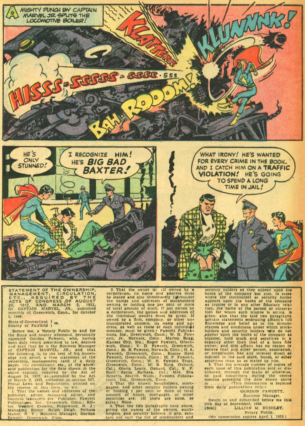 Read online Captain Marvel, Jr. comic -  Issue #69 - 47