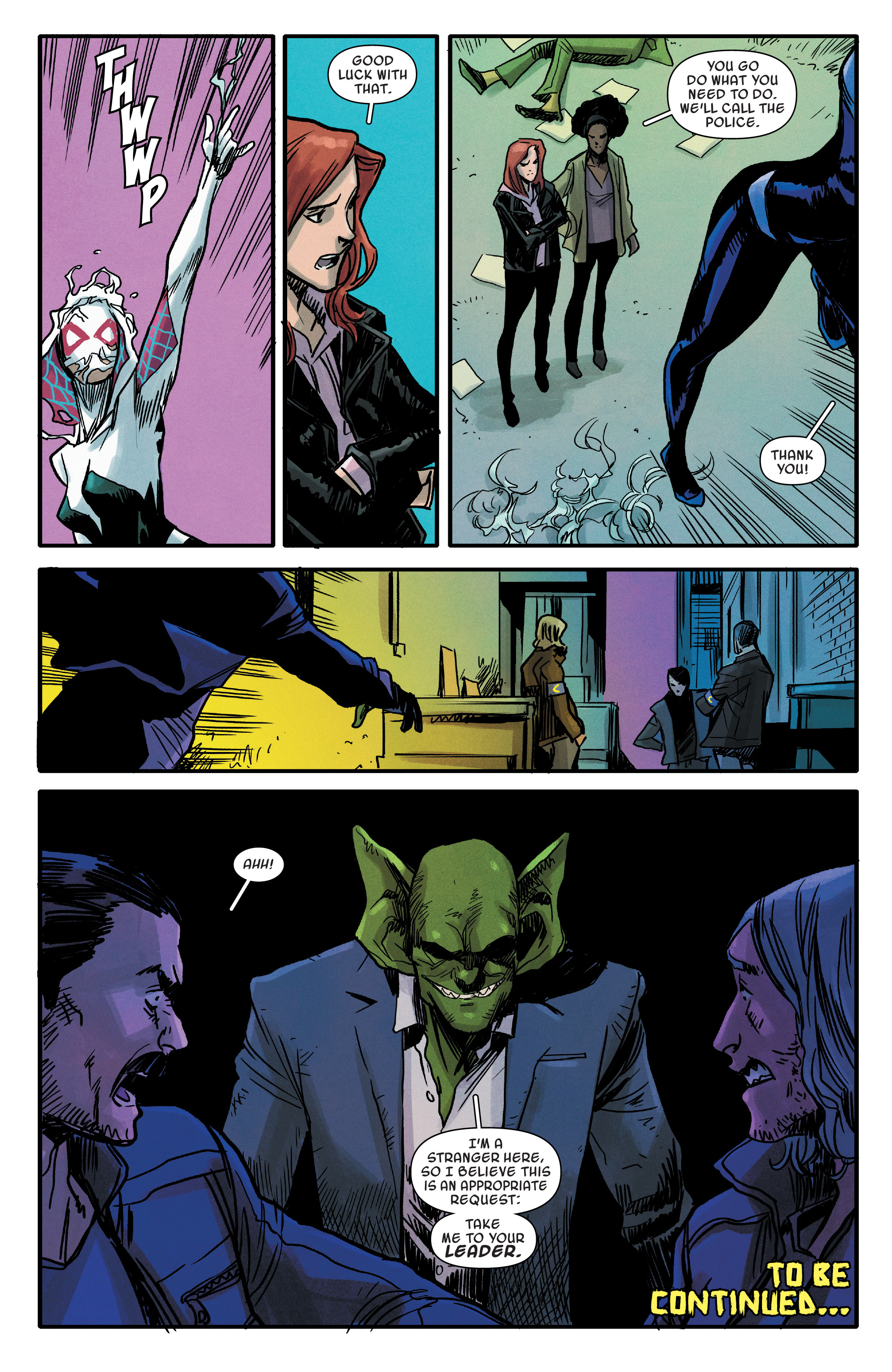 Read online Ghost-Spider comic -  Issue #5 - 22