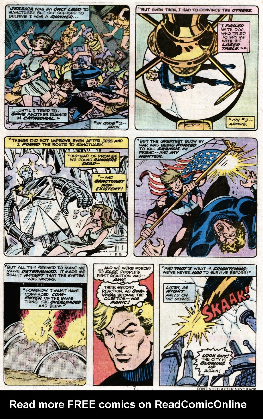 Read online Logan's Run comic -  Issue #6 - 6