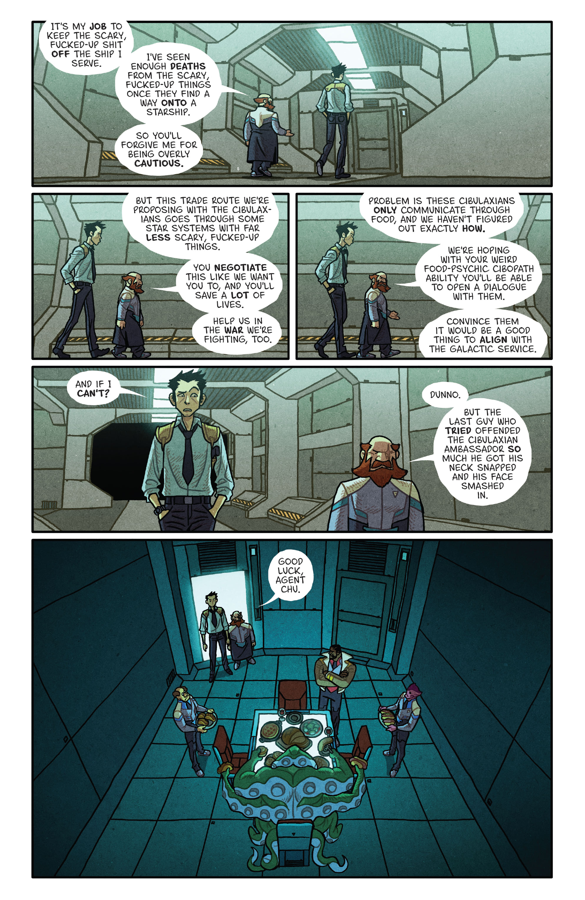 Read online Outer Darkness/Chew comic -  Issue #2 - 13