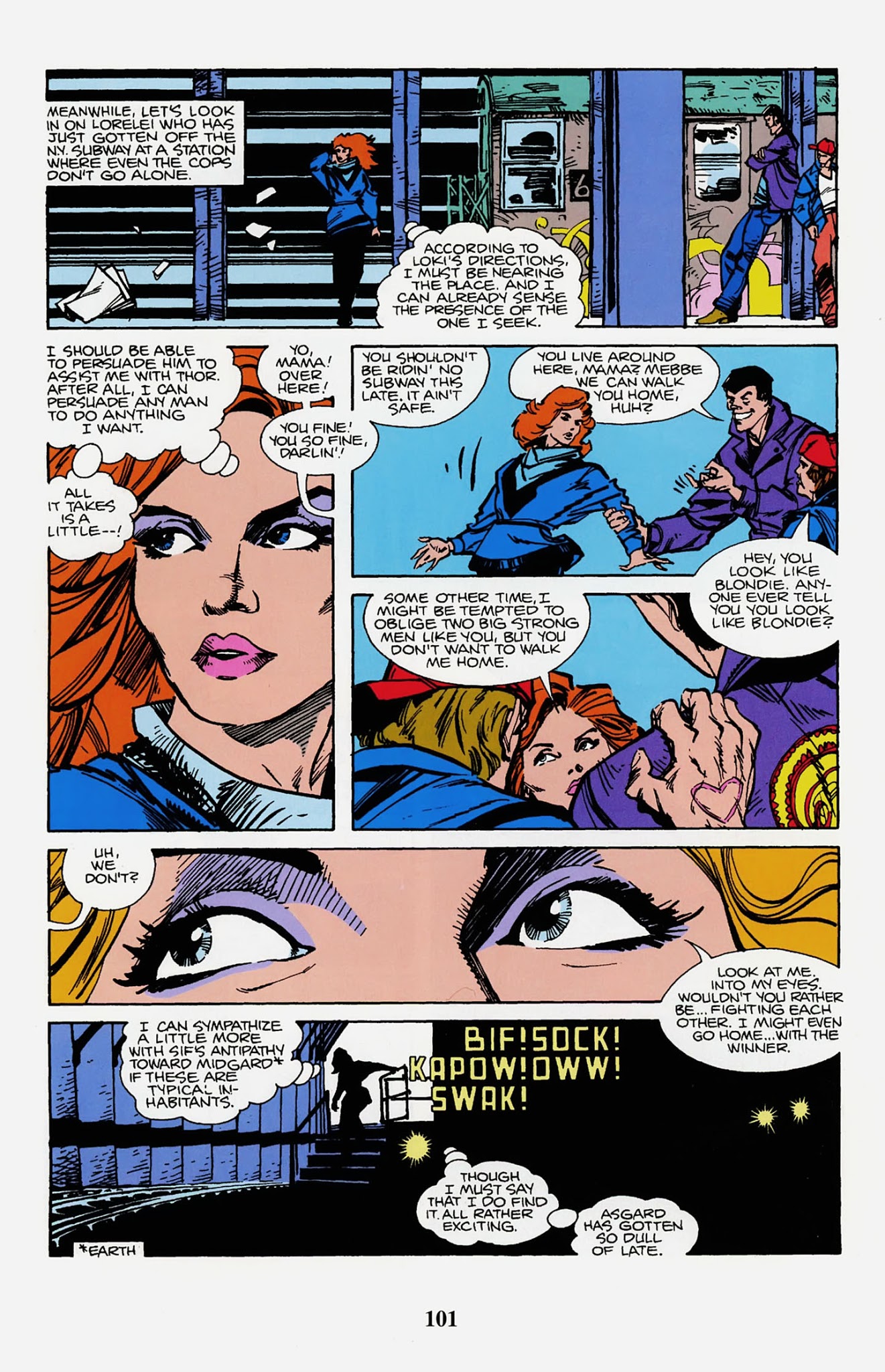 Read online Thor Visionaries: Walter Simonson comic -  Issue # TPB 1 - 103