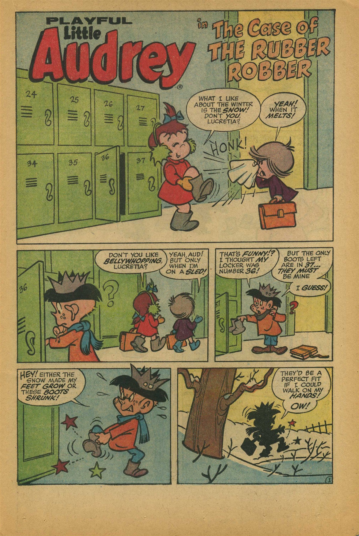 Read online Little Audrey And Melvin comic -  Issue #12 - 21