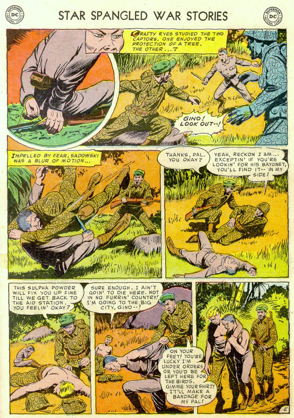 Read online Star Spangled War Stories (1952) comic -  Issue #6 - 31