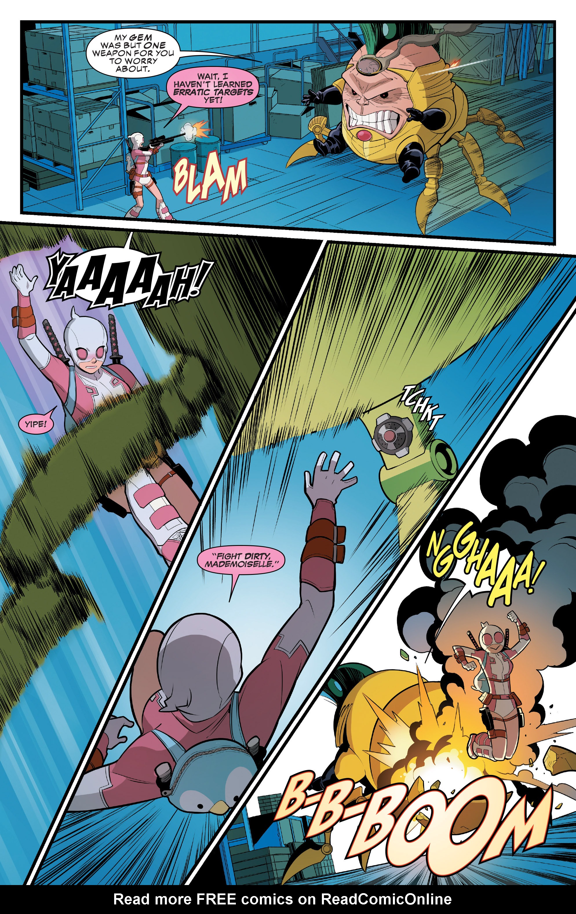 Read online The Unbelievable Gwenpool comic -  Issue #4 - 12