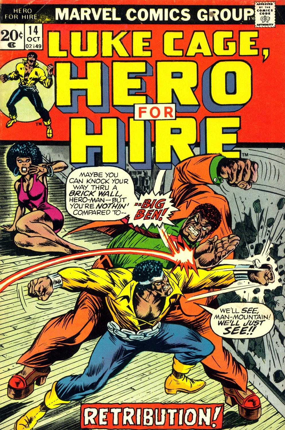 Read online Hero for Hire comic -  Issue #14 - 1