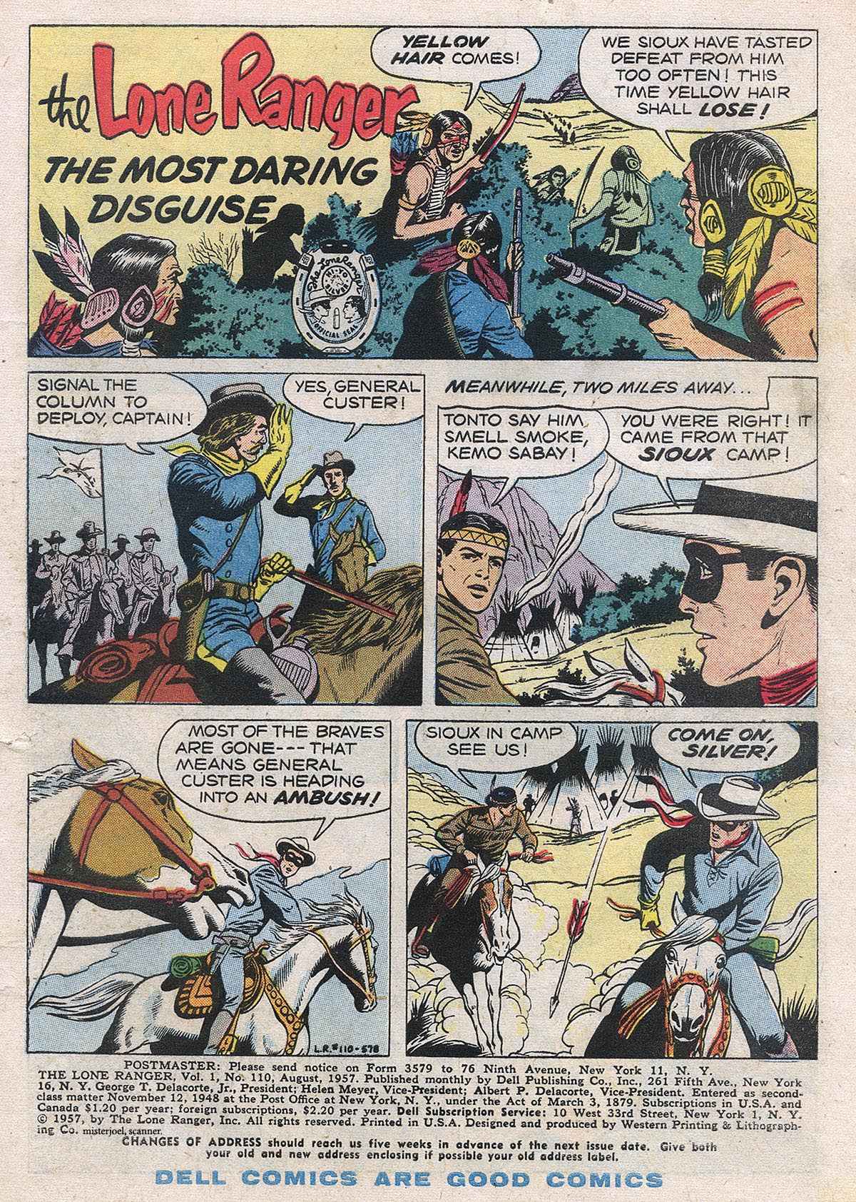 Read online The Lone Ranger (1948) comic -  Issue #110 - 3