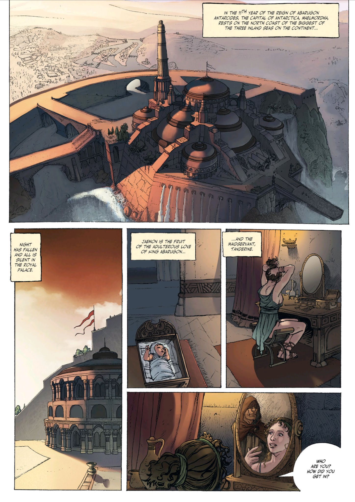 Read online Throne of Ice comic -  Issue #1 - 5