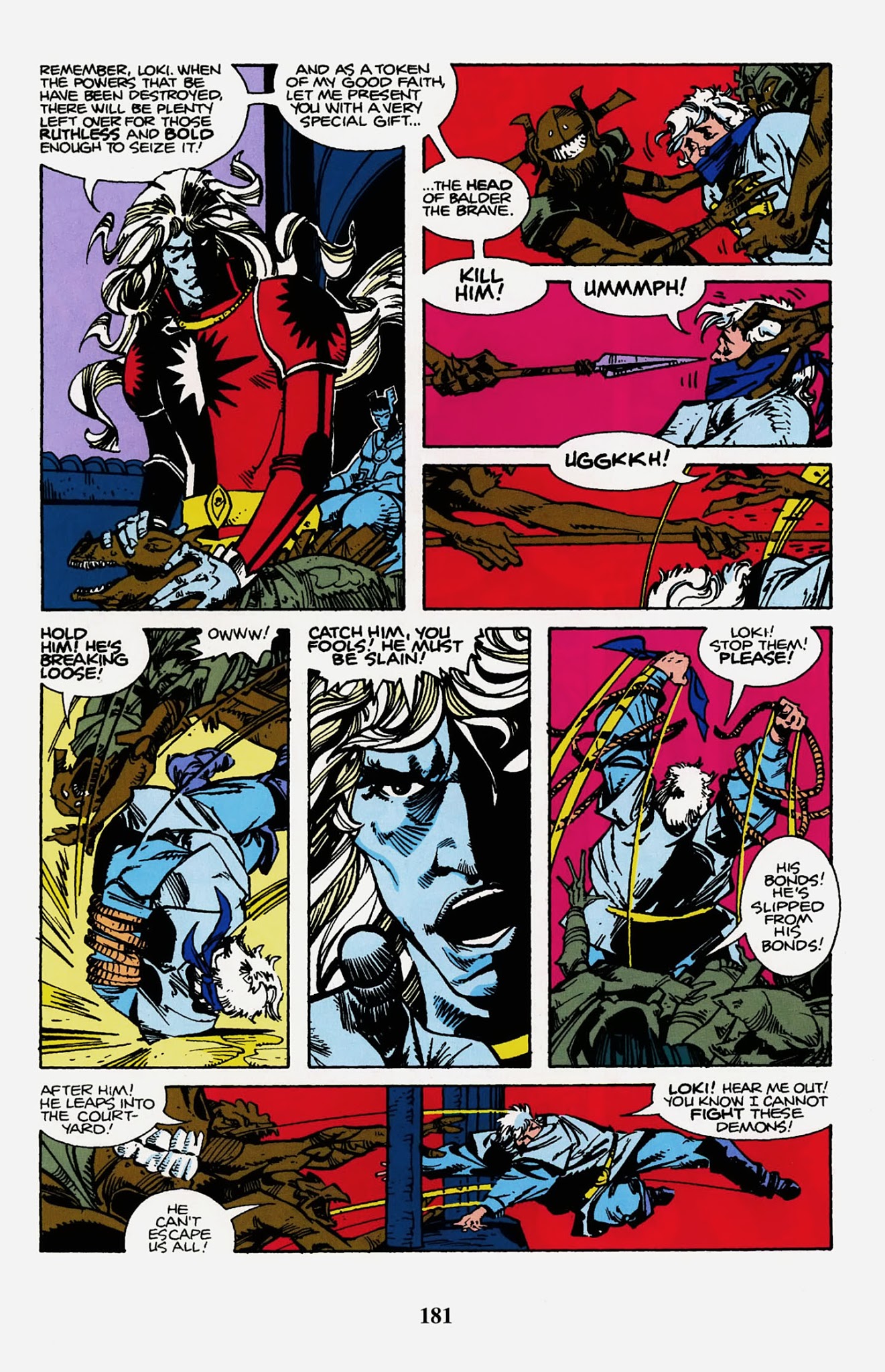 Read online Thor Visionaries: Walter Simonson comic -  Issue # TPB 1 - 183
