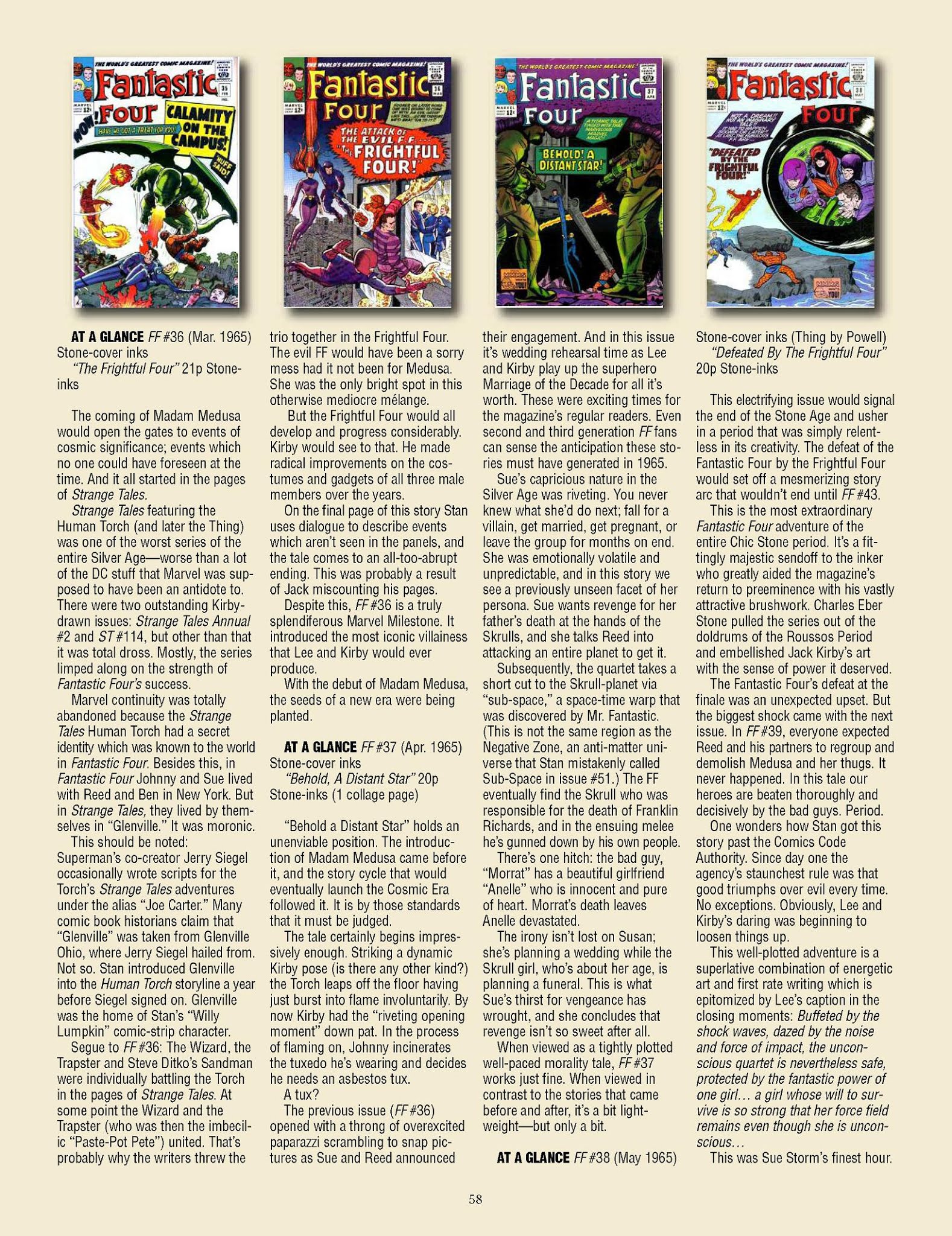 Read online The Jack Kirby Collector comic -  Issue #58 - 60