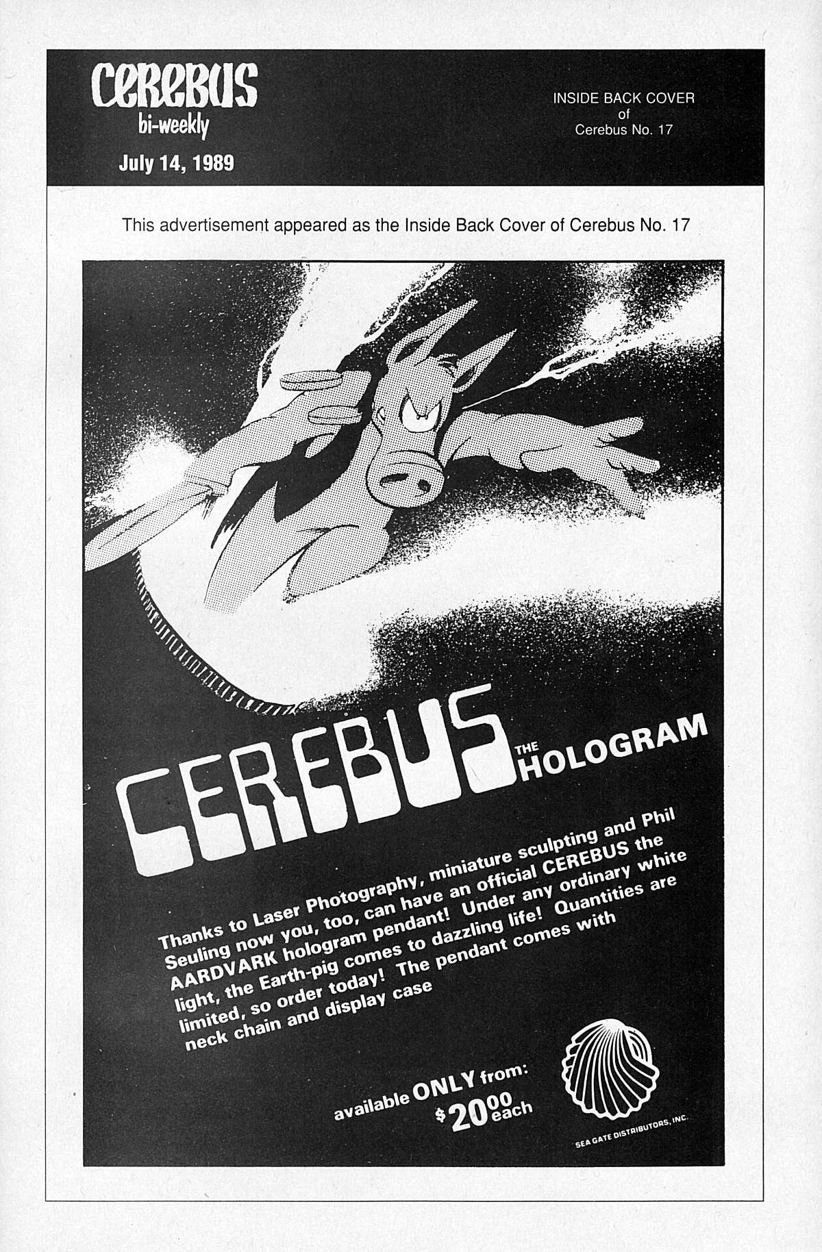 Cerebus Issue #17 #17 - English 31